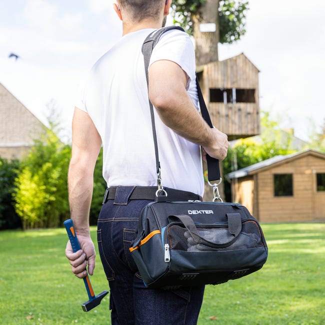 Bolsa para herramientas con correa DEXTER 14 litros de capacidad