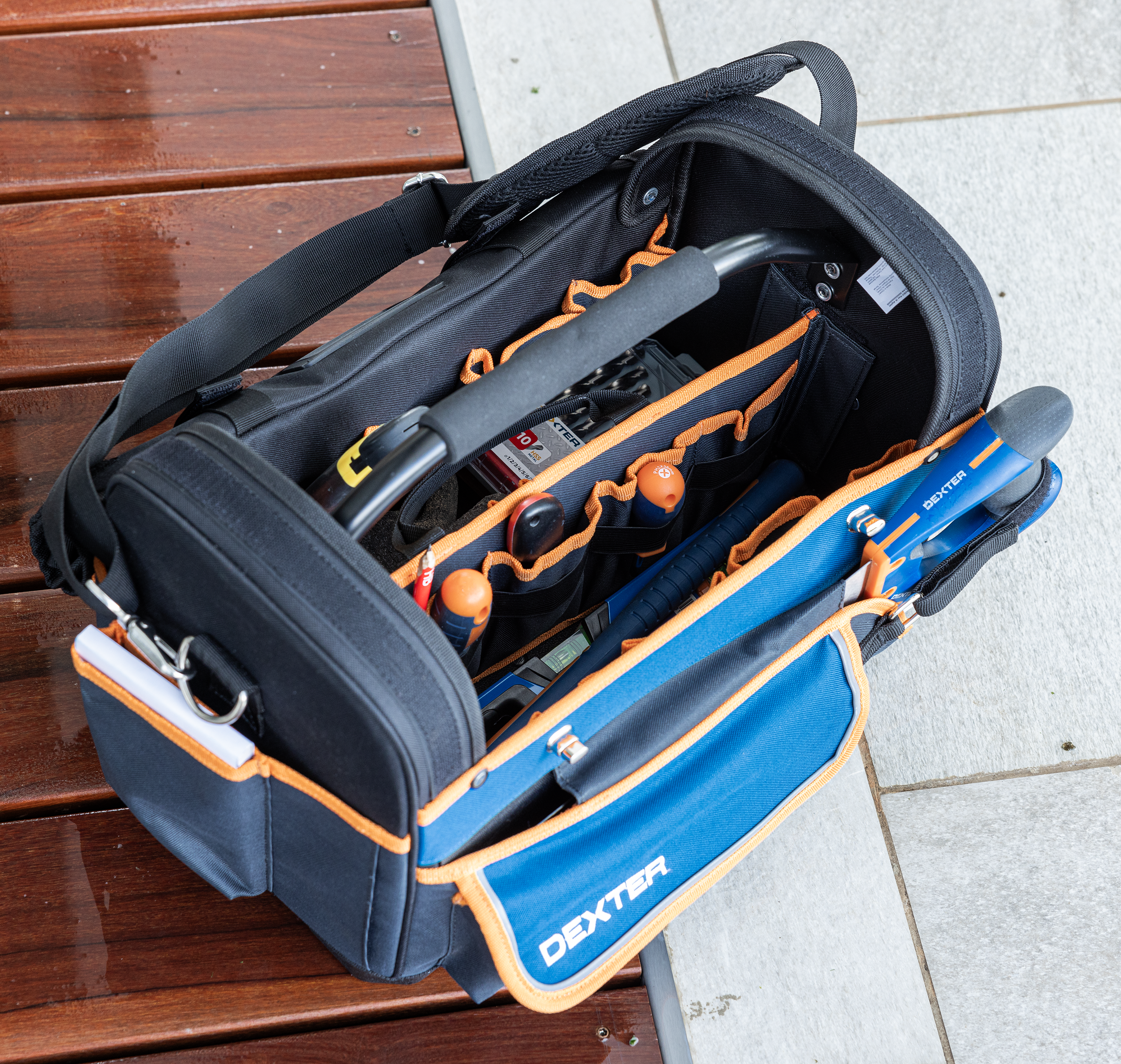 Sac à outils fond rigide, 30l DEXTER - 5