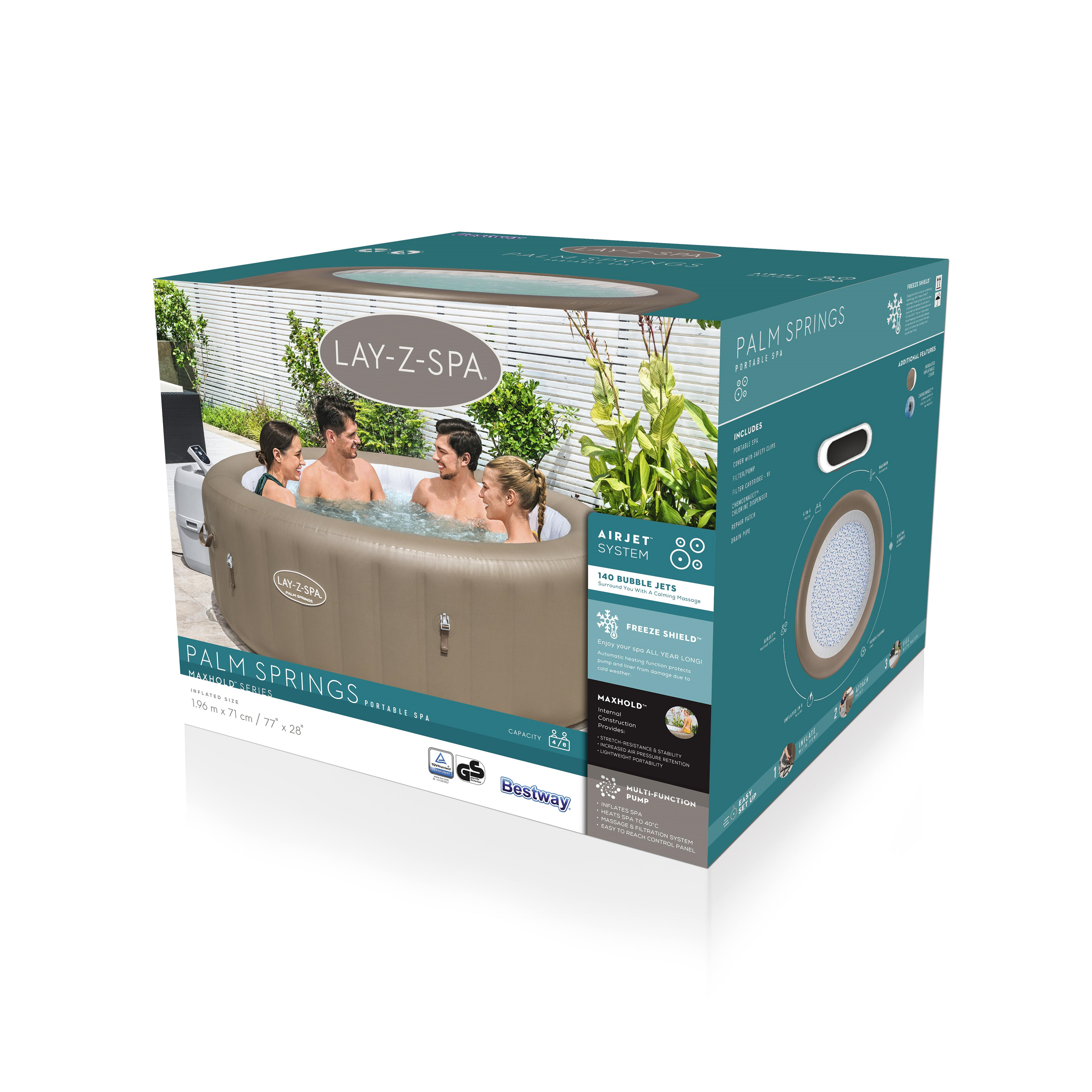 Idromassaggio da esterno gonfiabile BESTWAY Ø 196 H 71 cm - 3
