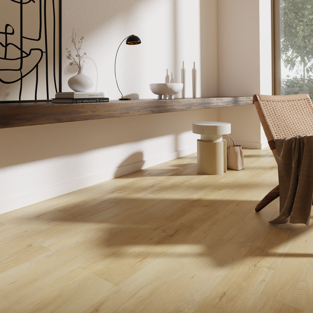 Lastra pavimento in LVT autoadesiva effetto legno beige Sp 2 mm ARTENS Garenne 2.23 m²