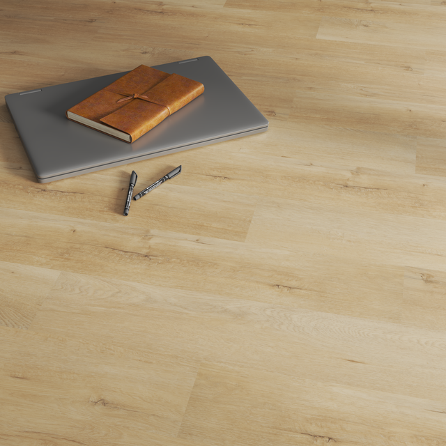 Amostra pavimento vinílico cola Artens 2 mm