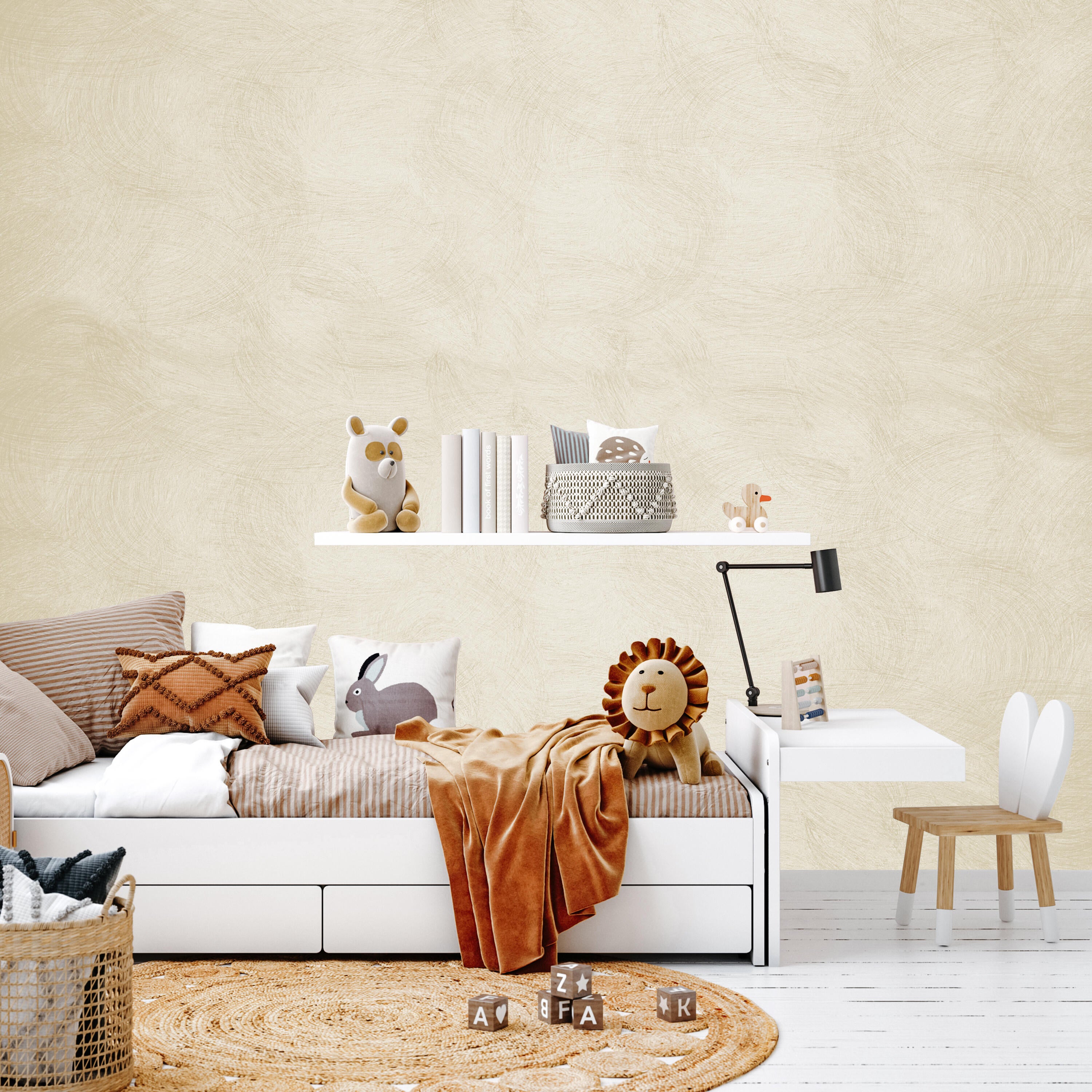 Pintura decorativa con efectos veladura Efecto Nuvola TOLLENS color beige veladura 930ml acabado terciopelo - 6