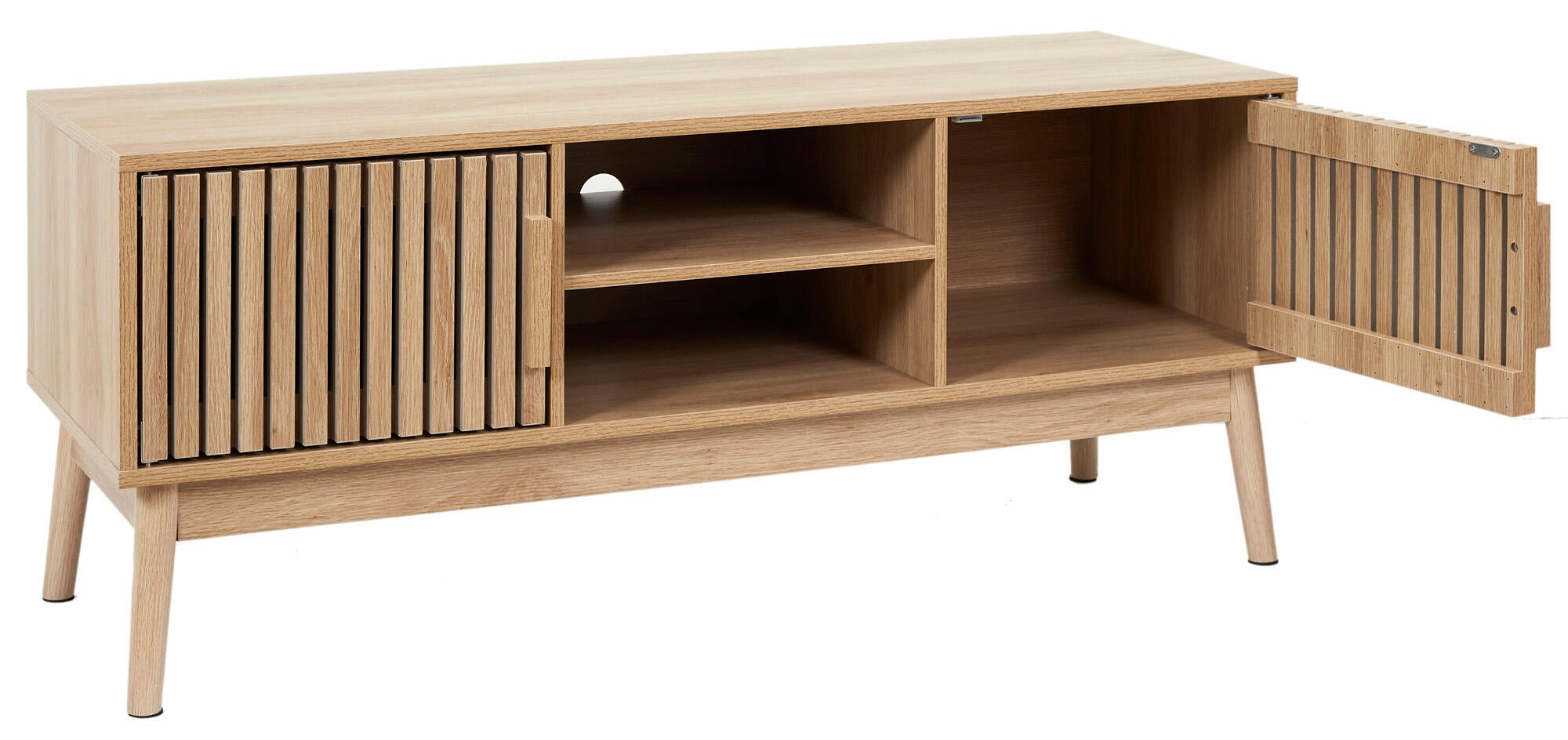 Mueble de tv klaus 117x40cm roble
