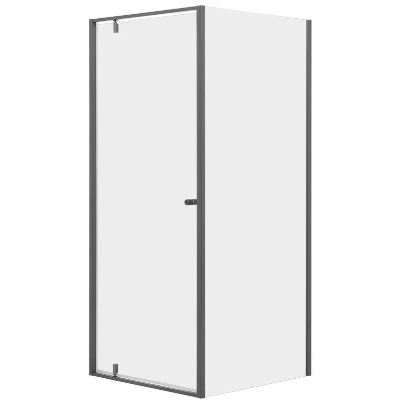 Kabina prysznicowa Contour 90x90x200 cm szara Sealskin