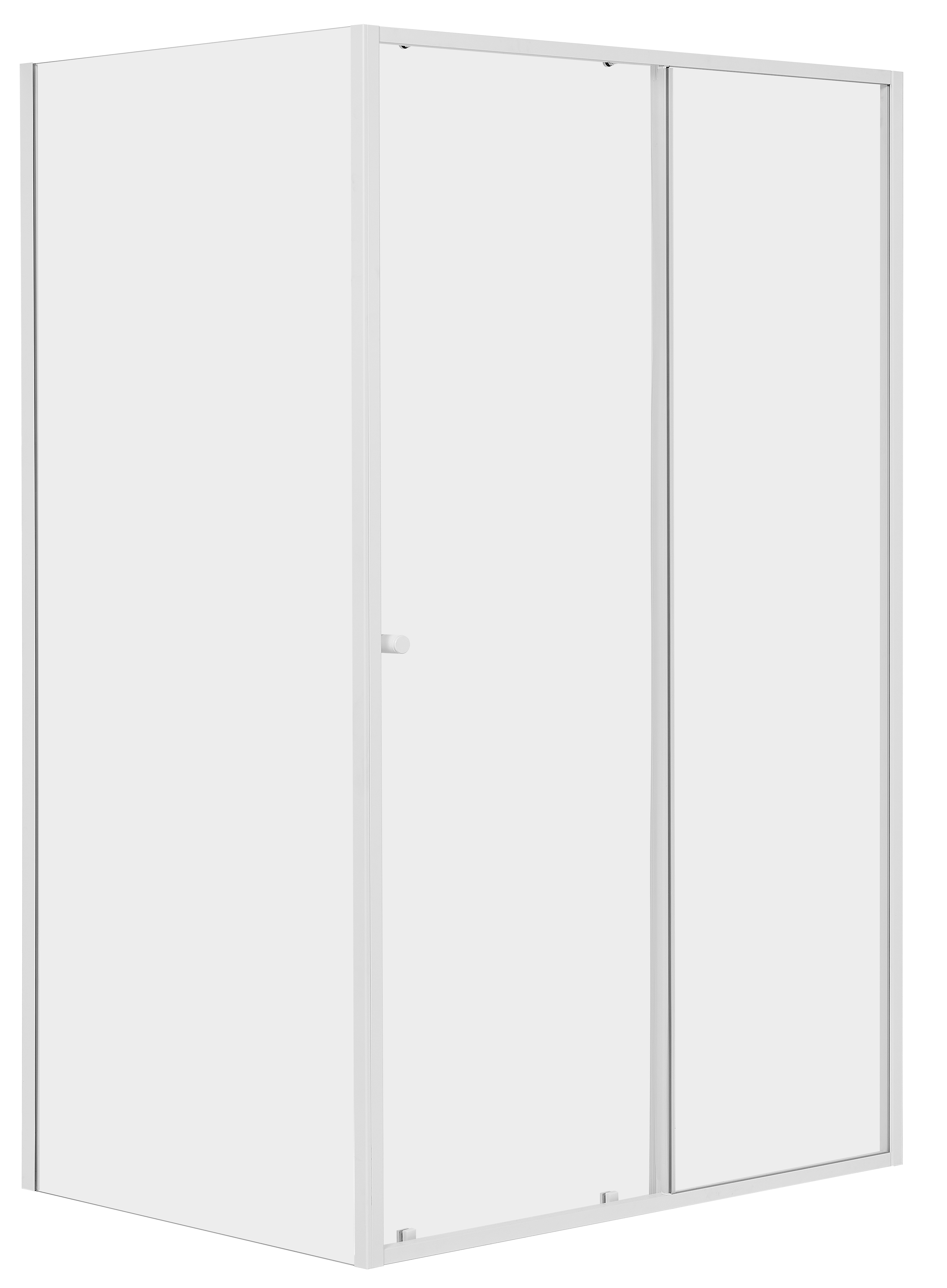 Kabina prysznicowa 140x90x200 cm biały mat Contour
