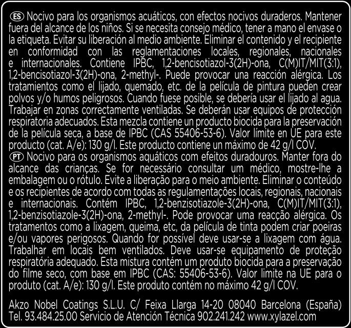 Protector madera exterior color natural para caseta de jardín, ventana, puerta, valla, persiana XYLAZEL mate 750 ml base agua - 9