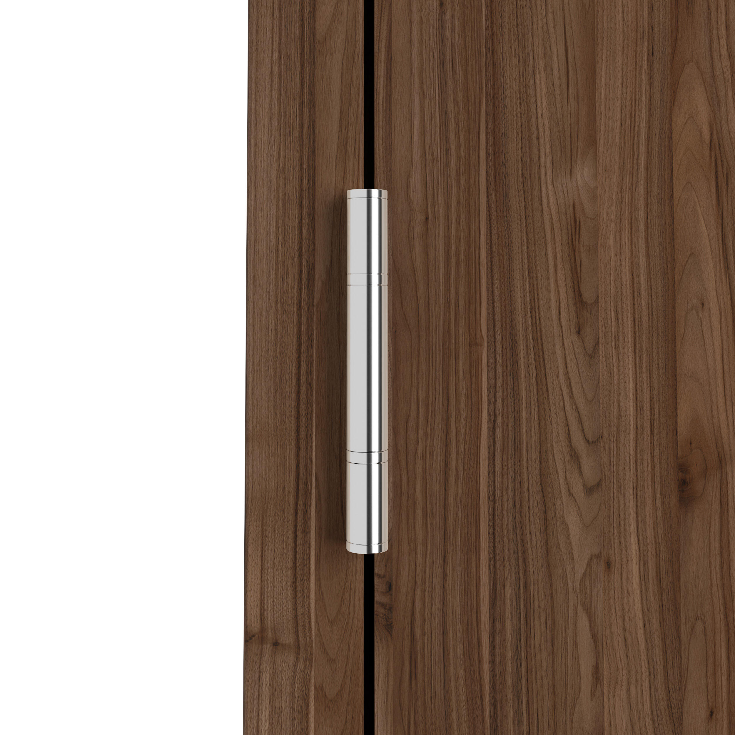 Bloc-porte fin de chantier Lia noyer, H.204 x l.73 cm, réversible - 9