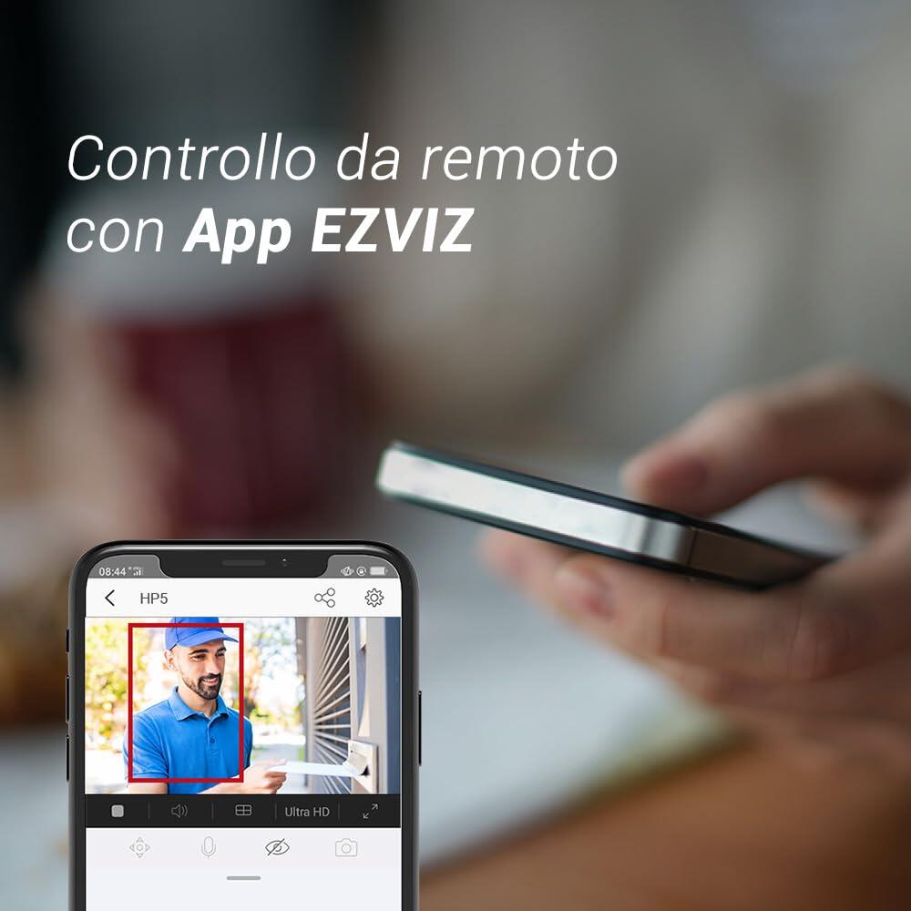 Videocitofono WiFi connesso EZVIZ HP5 2 fili LCD 7