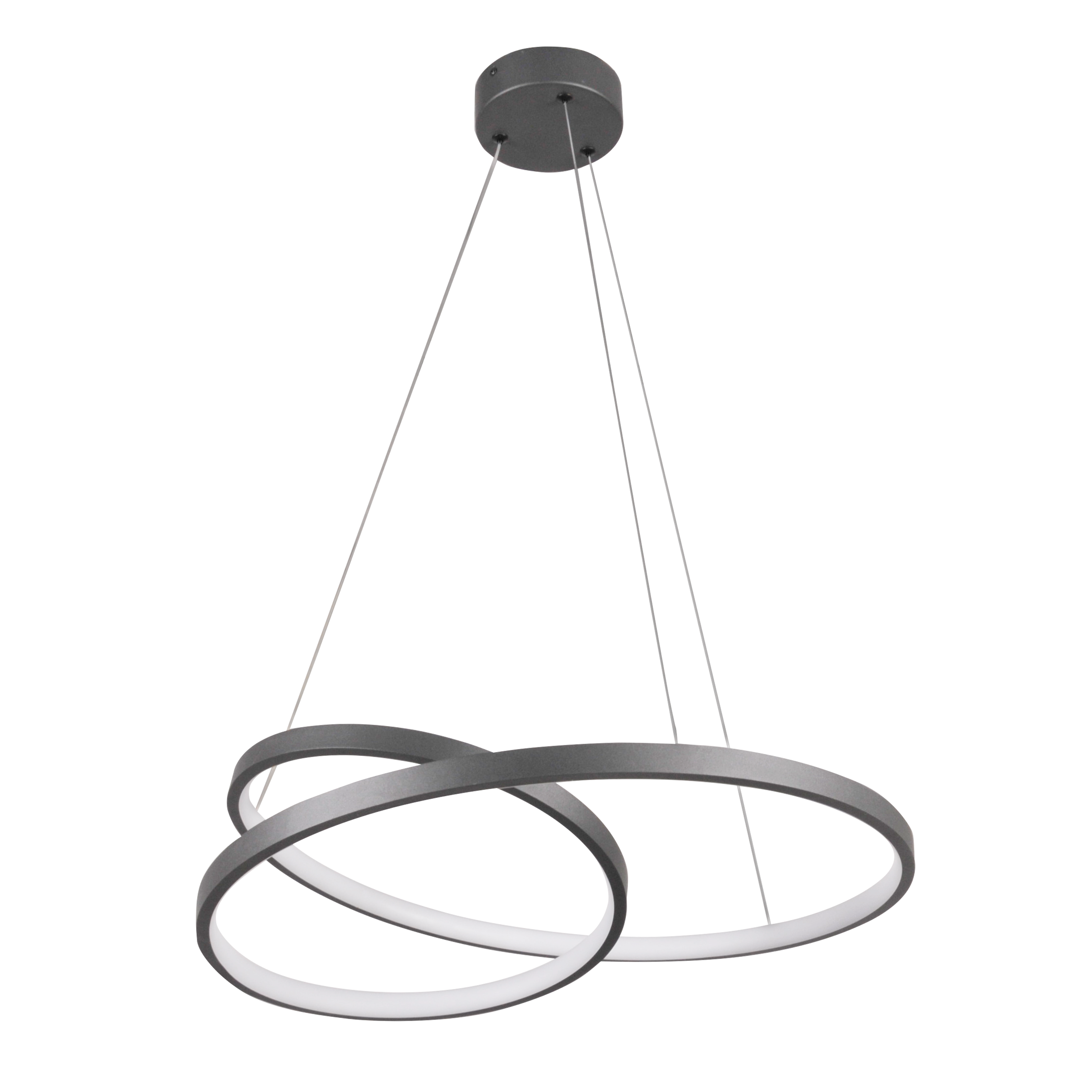 Lampa wisząca Zefira szara LED Sanico