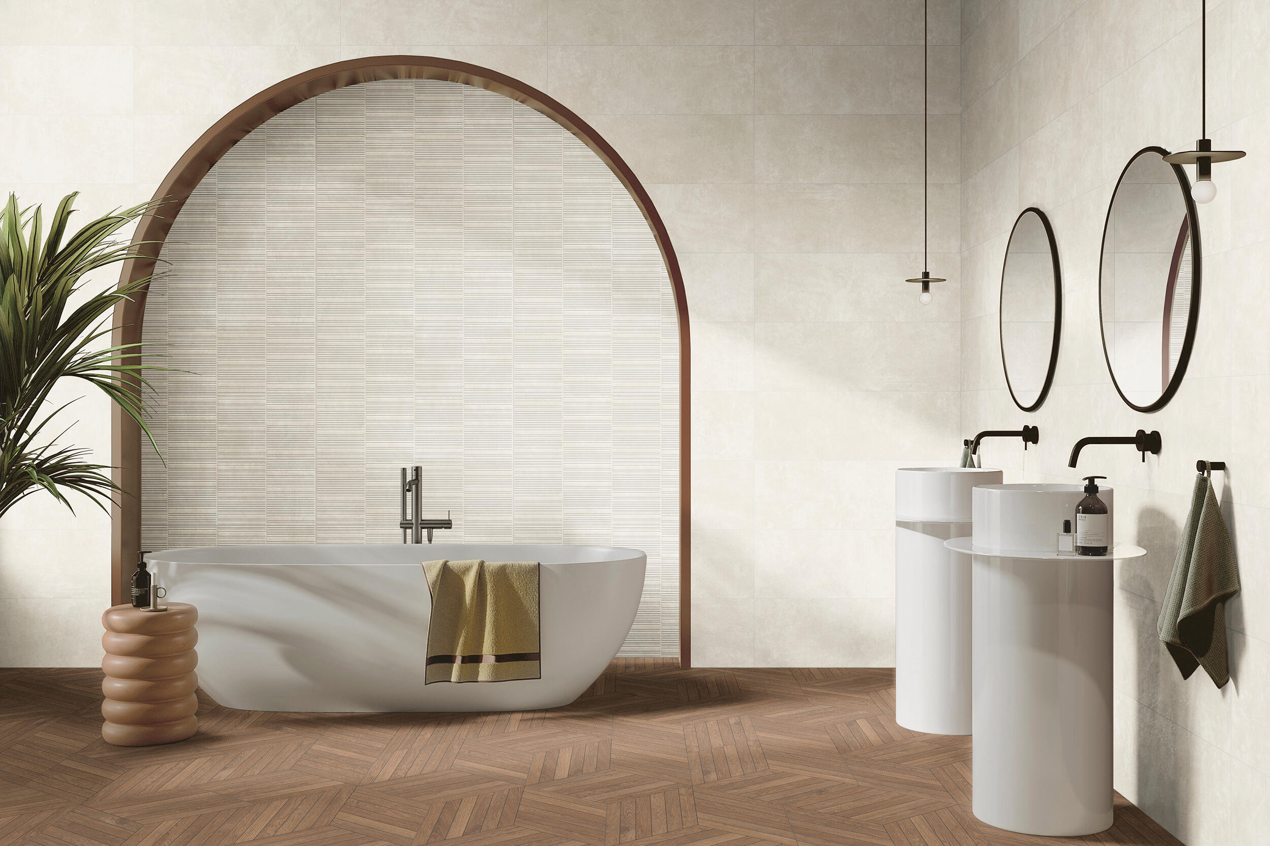 Suelo porcelánico ng nevada efecto madera hexagono nogal 52x60 cm c1