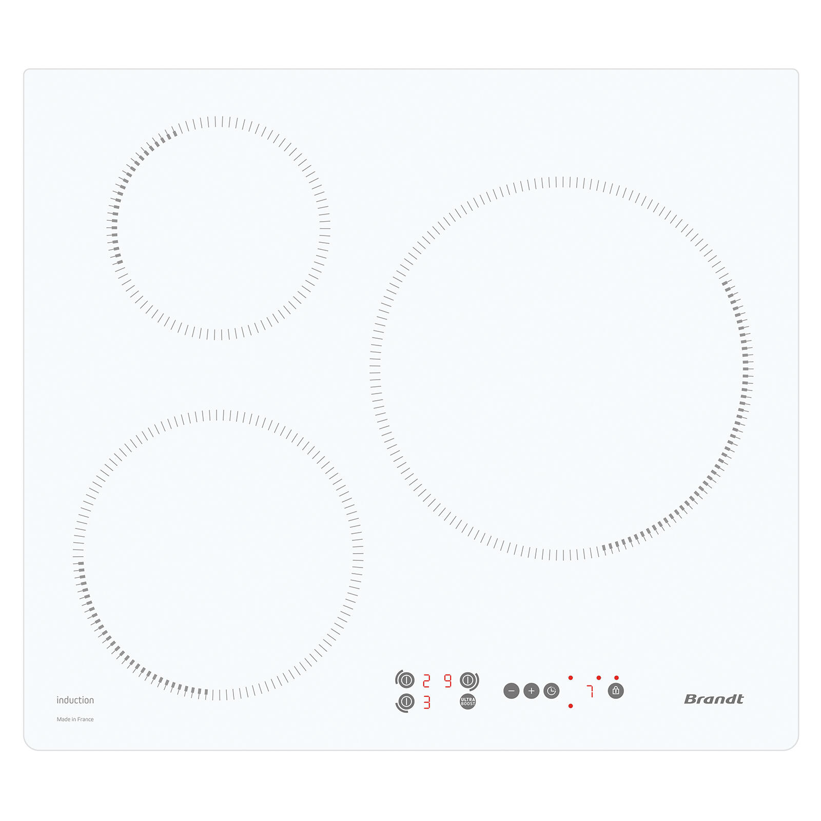 Plaque à induction 3 foyers BPI1638UW BRANDT BLANC Leroy Merlin — free download