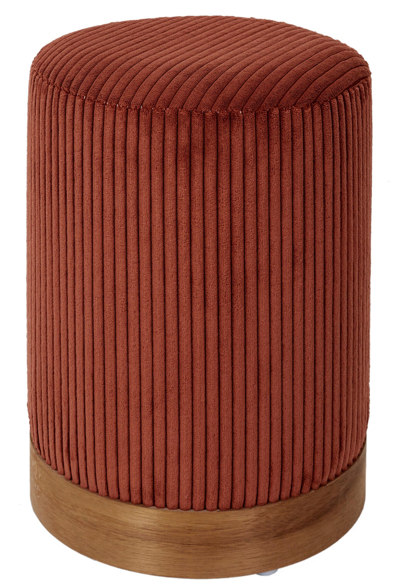 Taburete scott d30cm terracota