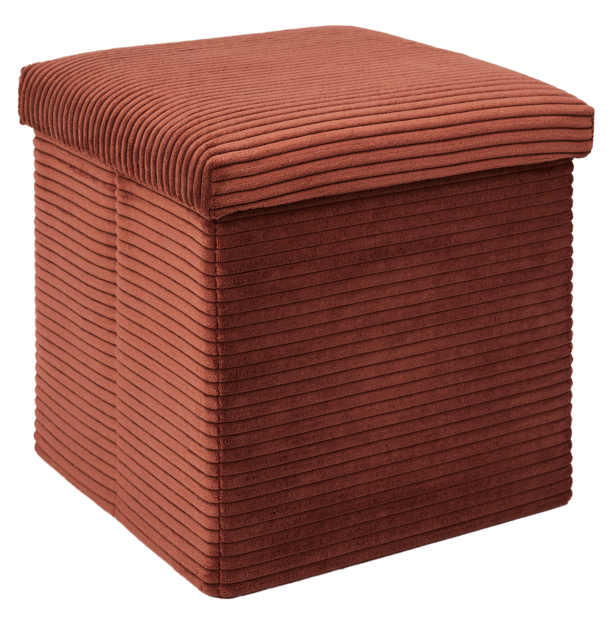 Puf plegable scott 38x38cm terracota