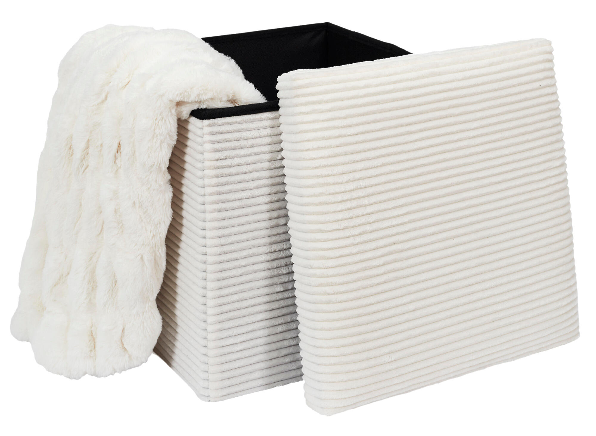 Puf plegable scott 76x38cm beige