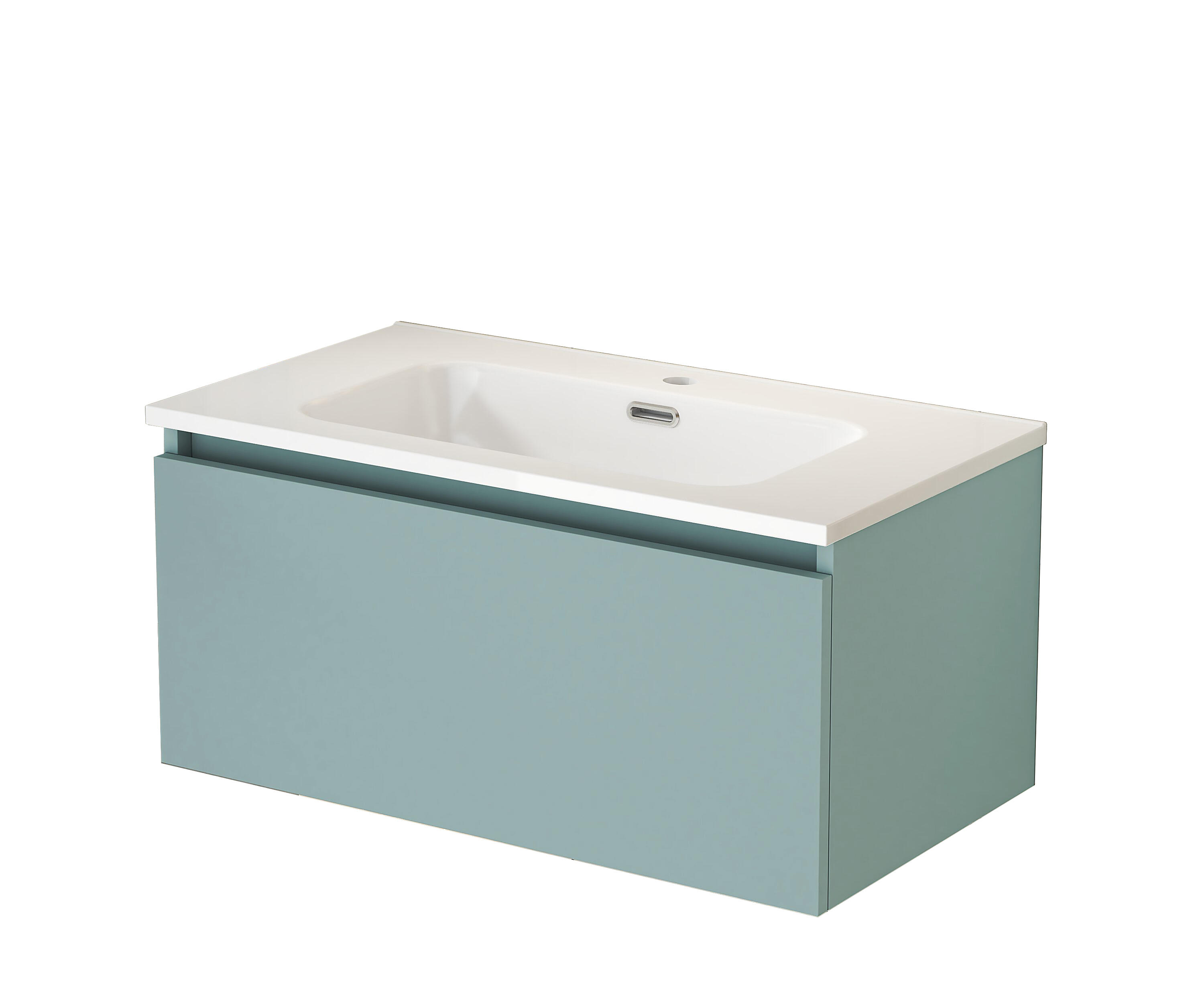 Mueble de baño limit azul 70x39 cm