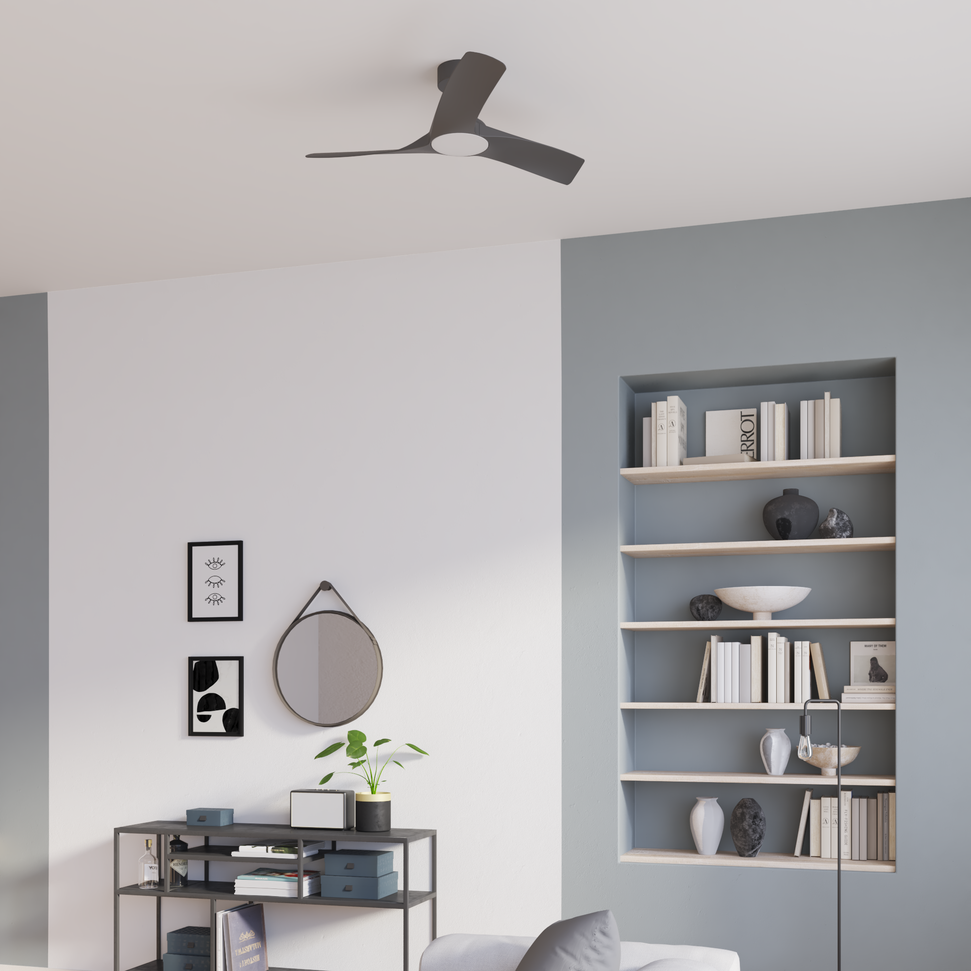 Lampa podłogowa Lina czarna E27 Inspire - 5