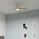 Ventilateur De Plafond LED Siroco 91 Cm INSPIRE Blanc Et Bois ventilateur-de-plafond-led-siroco-91-cm-inspire-blanc-et-bois