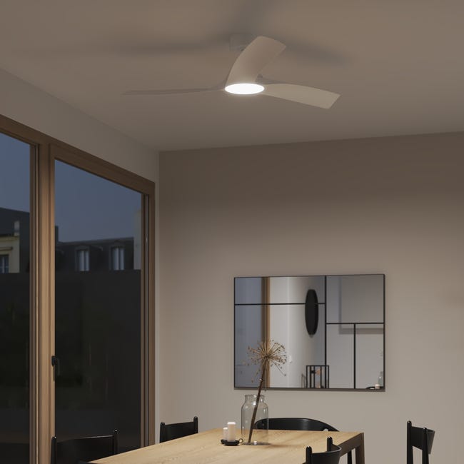 Tige D’Extension Ventilateur De Plafond Noire 40 Cm – Barre Solide En Fer, Installation Facile, Pour Hauts Plafonds