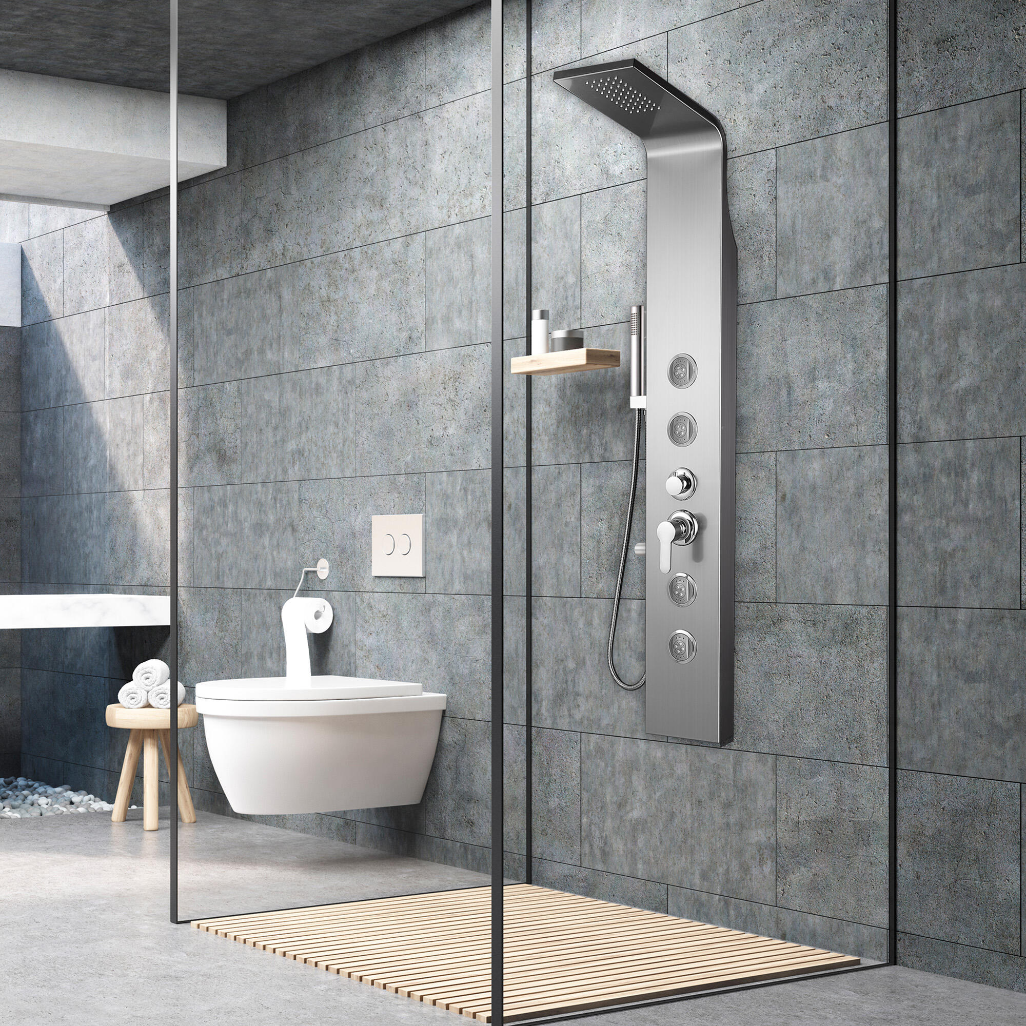 Columna de hidromasaje Kenya 150x20 cm - 2