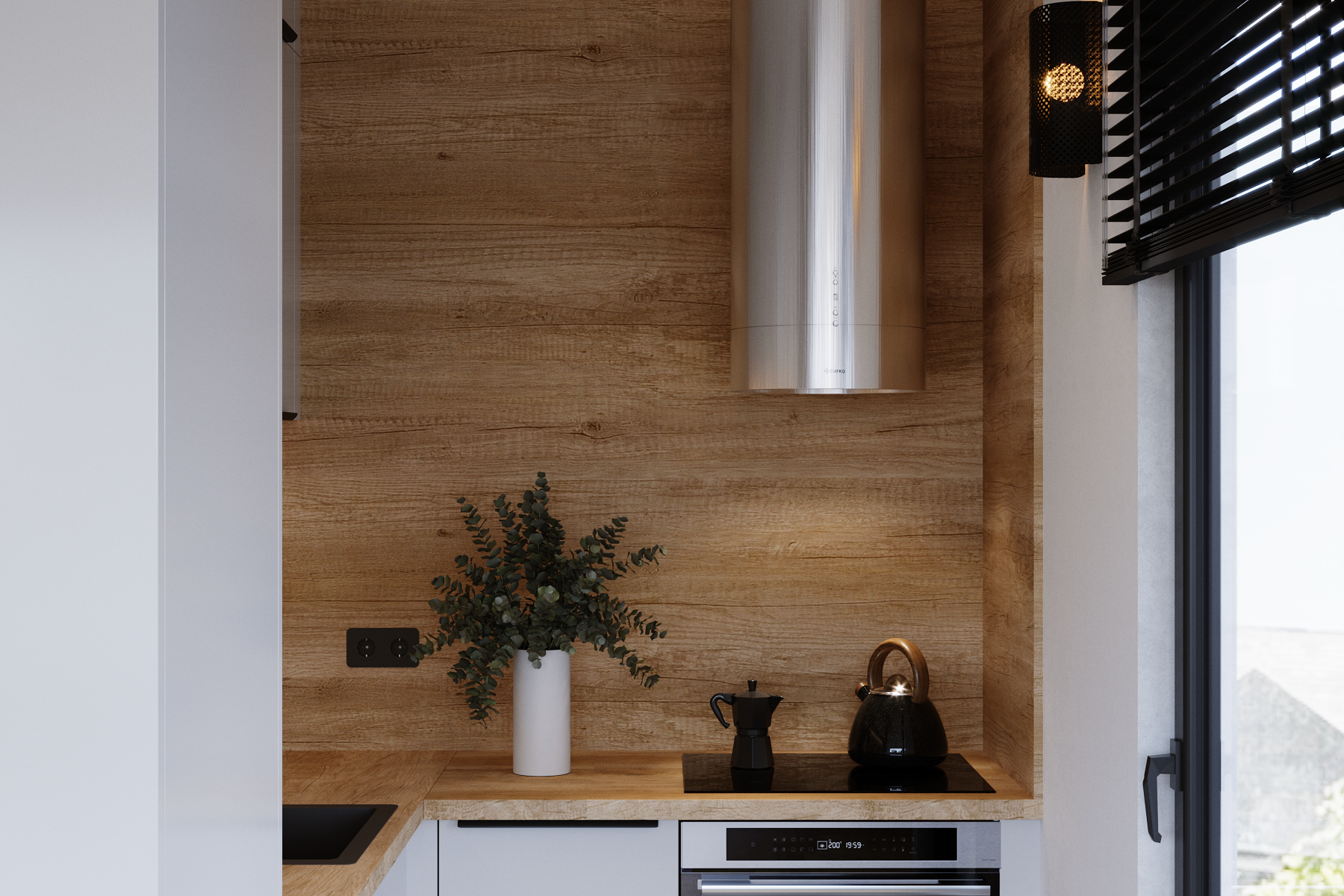 Kinkiet Carmid czarny E27 Inspire - 3