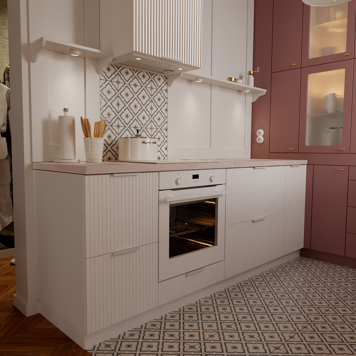 Półka ścienna drewniana klejona sosna z sękami 1.8x20x240 cm Pro-Drewex - 8