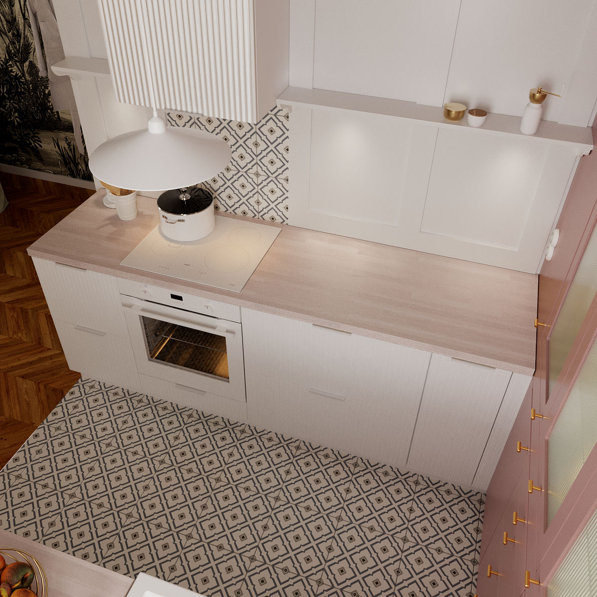 Gres szkliwiony Univero Geometric 29,8x29,8 Cersanit - 4