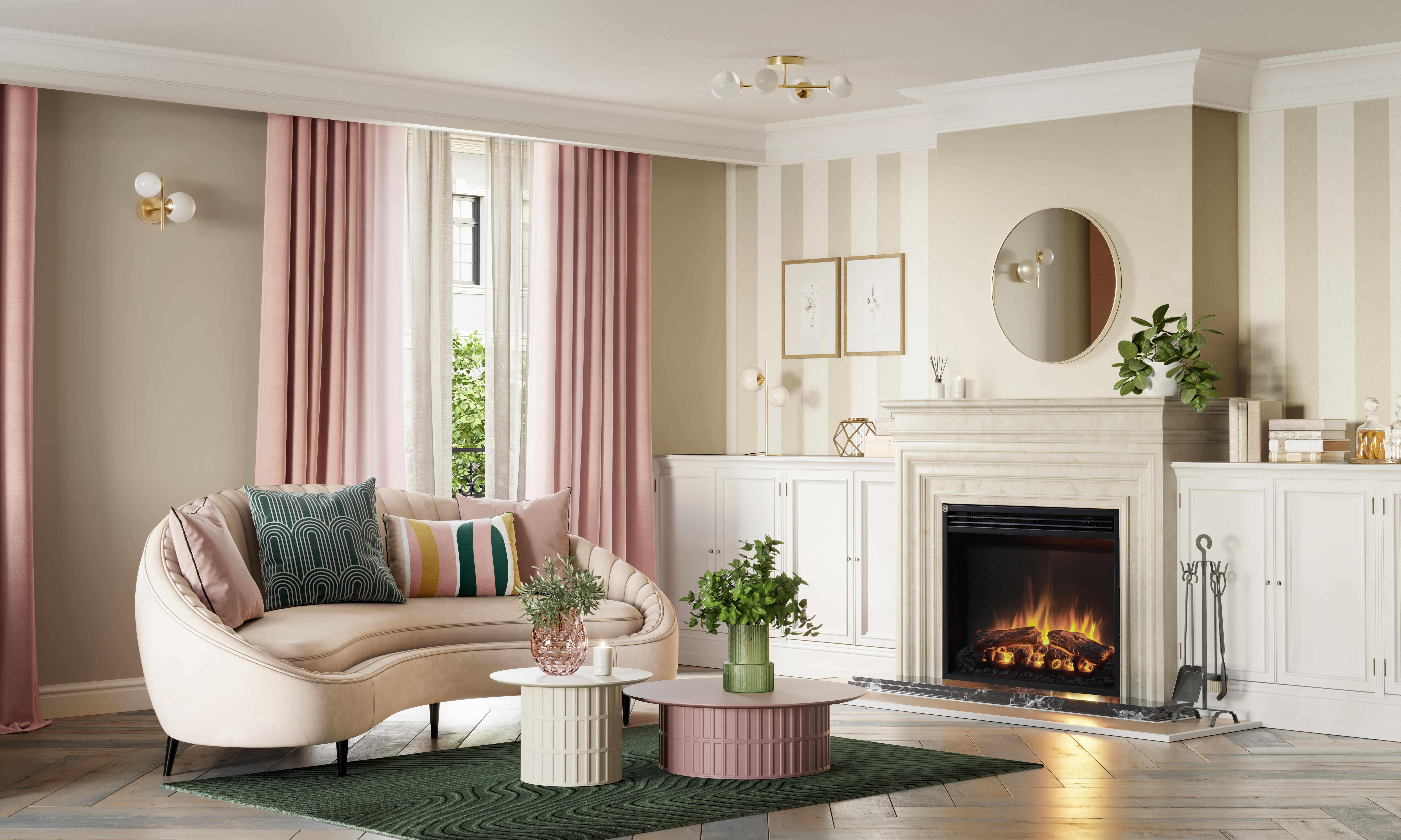 Almofada decorativa Ketty 30x50cm multicor - 5