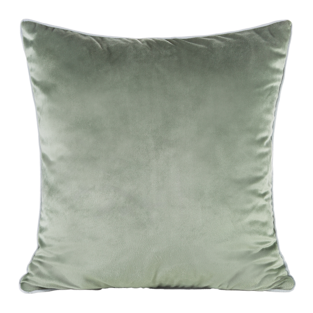 Poduszka welwetowa Gaja oliwka 45 x 45 cm