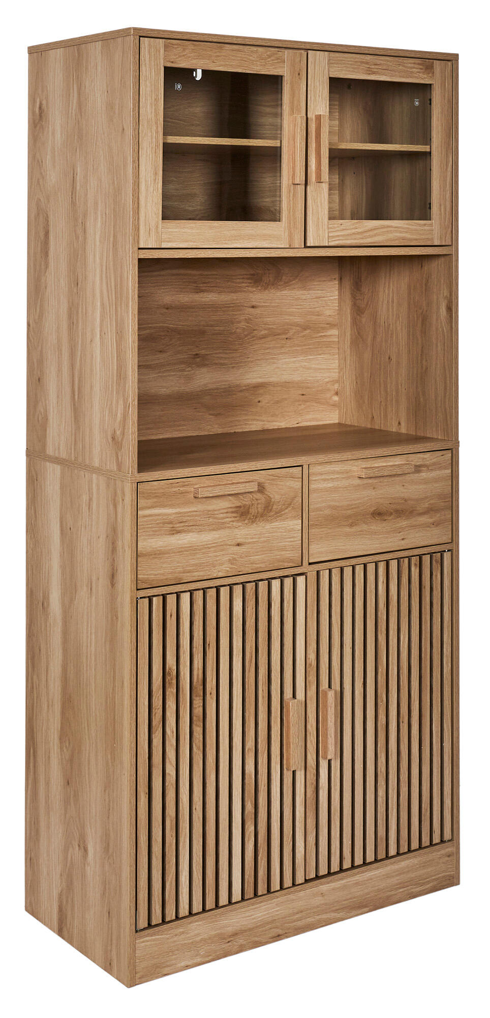 Aparador de cocina klaus 80x40cm roble