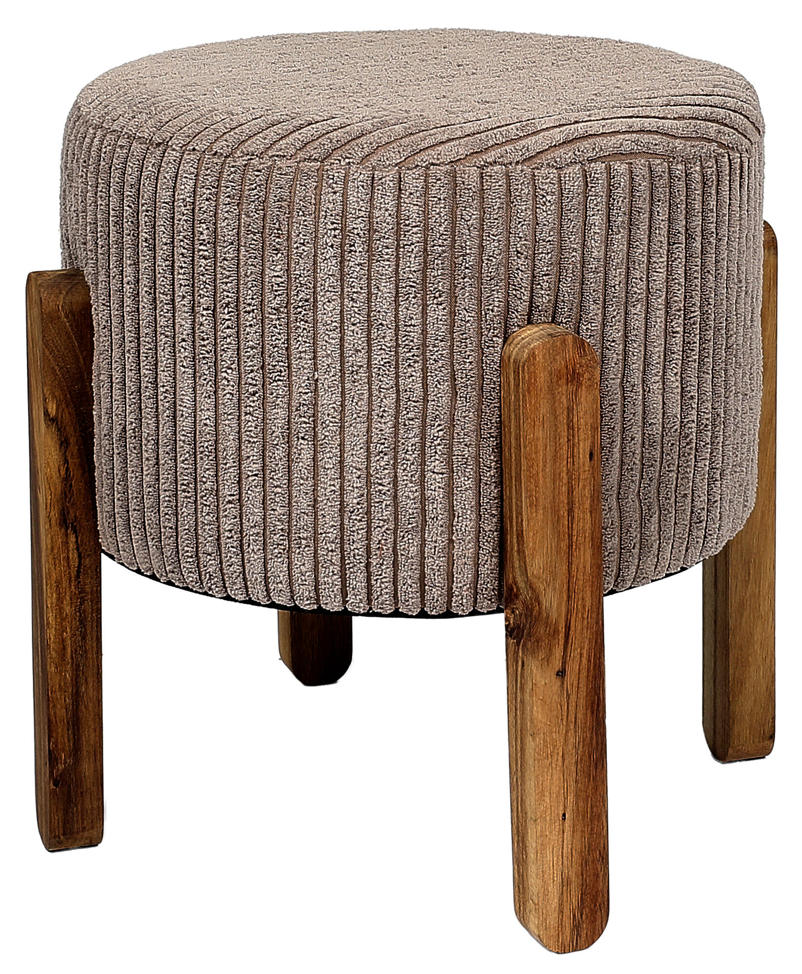 Taburete scott d35cm taupé