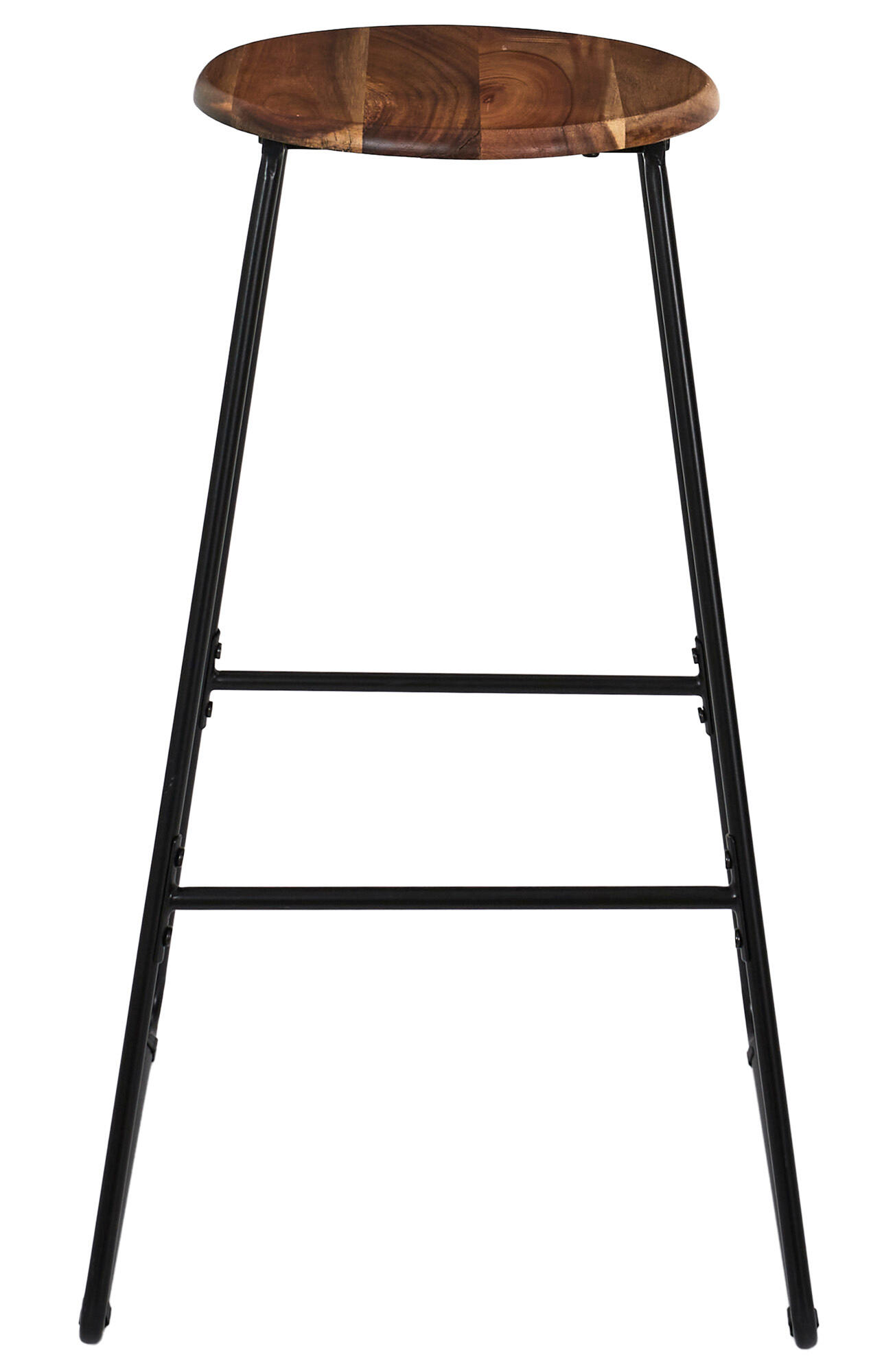 The Home Deco Factory  Taburete Bar De Madera Acacia , Leroy Merlin