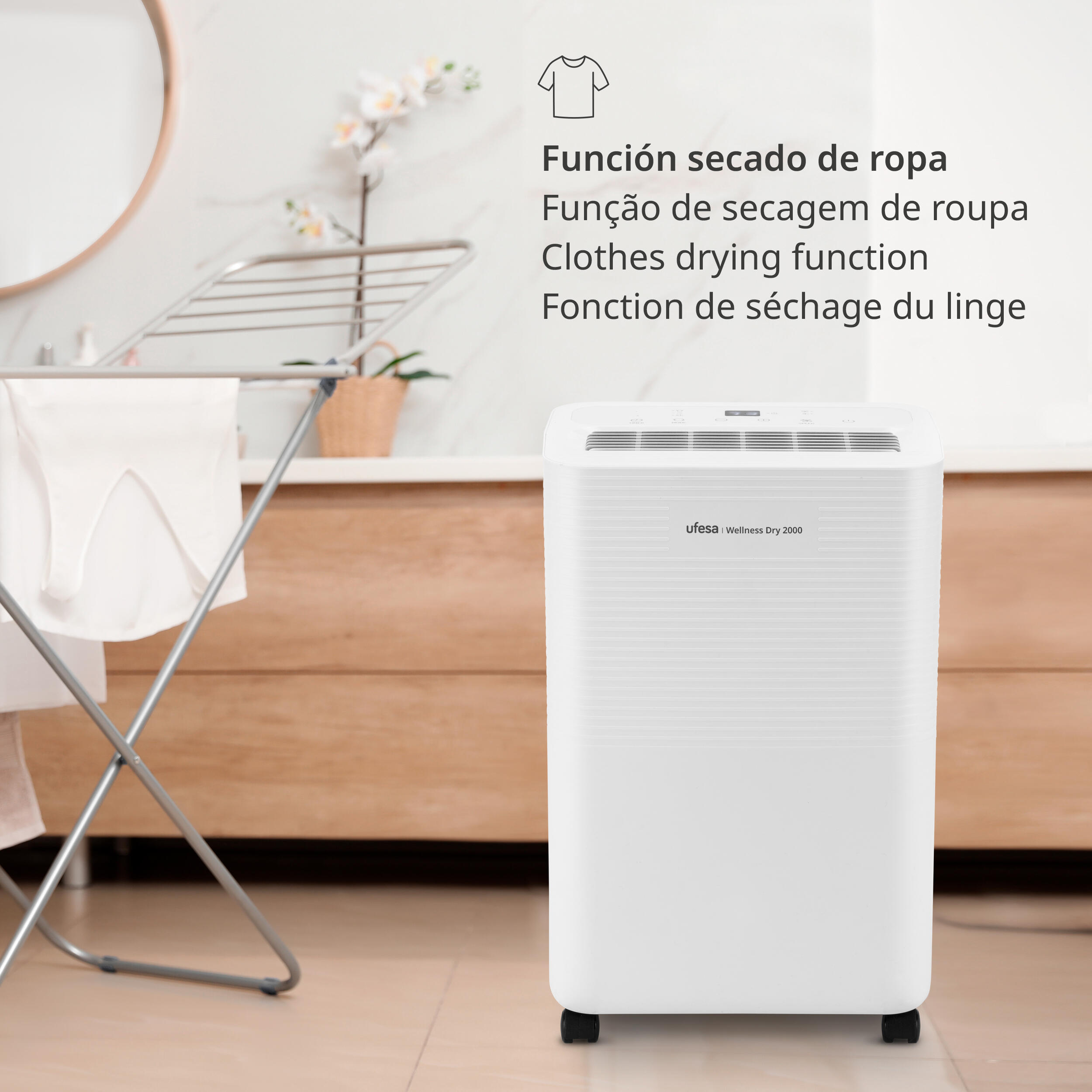 Desumidificador UFESA WELLNESS DRY 12 litros - 3