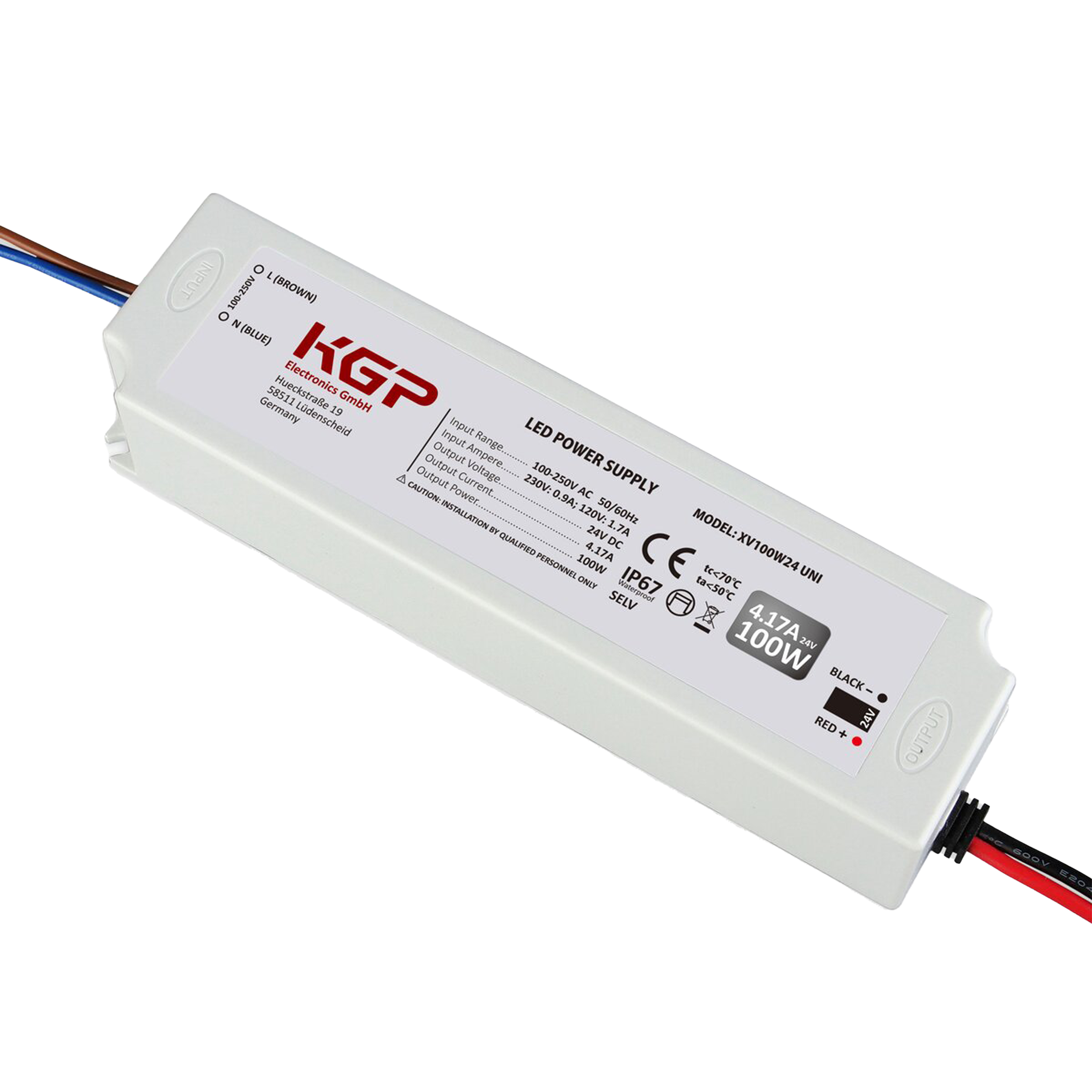 Zasilacz do taśm LED 24 V 100 W IP67 Kluś