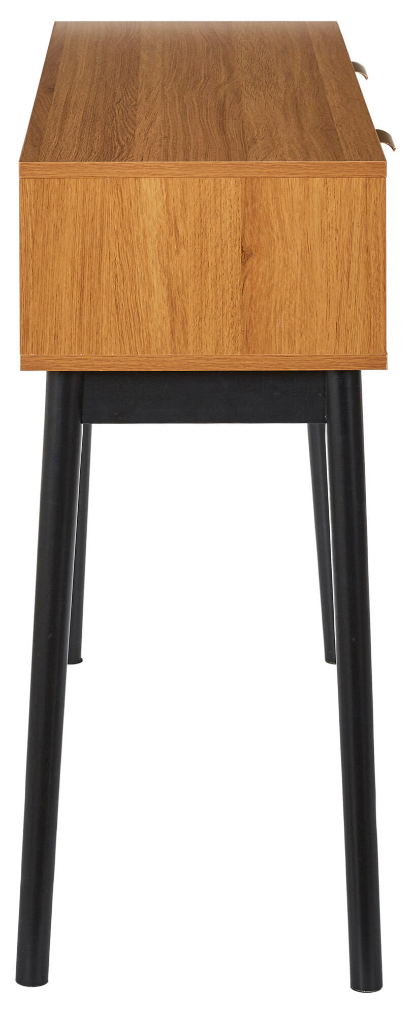 Consola con 2 cajones Felix 100x35cm roble - 6