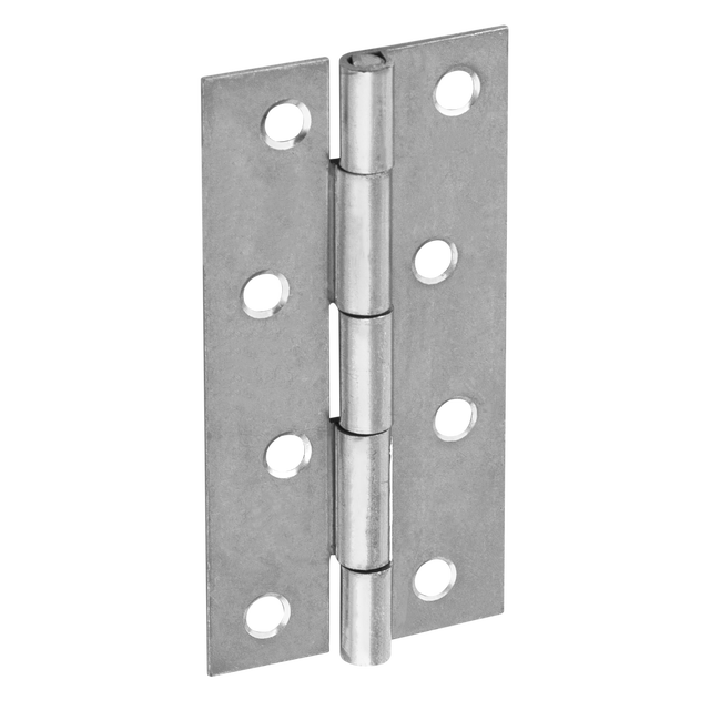 Zawias budowlany do furtki ZNG 100x48x1.3 mm srebrny