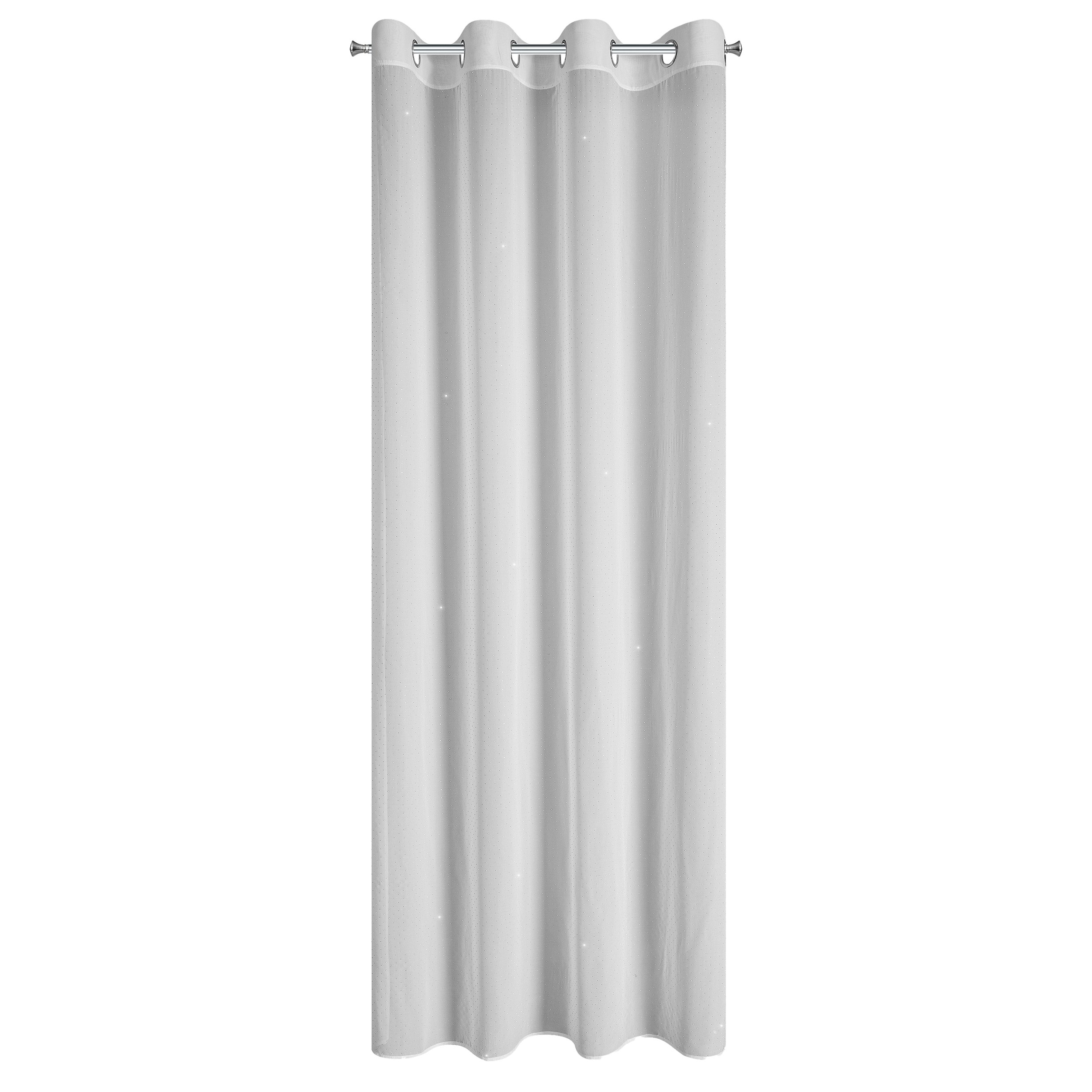 Firana na przelotkach Ariadna 140 x 250 cm biała