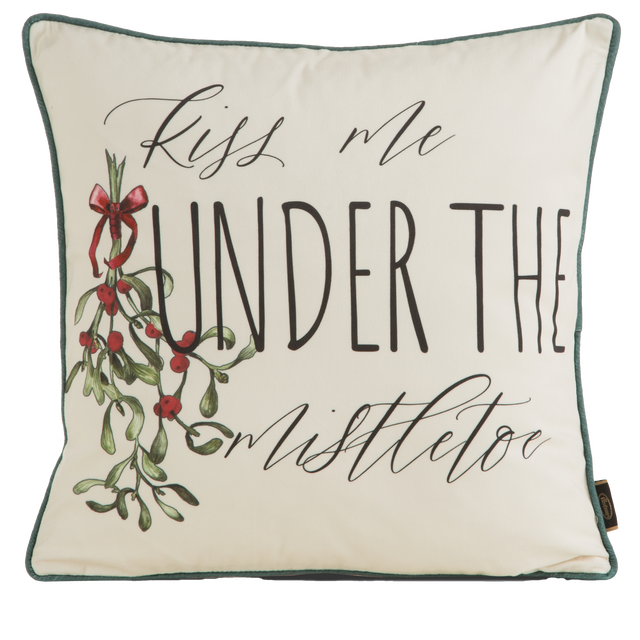 Poszewka na poduszkę świąteczna Tree Kiss Me 45 x 45 cm