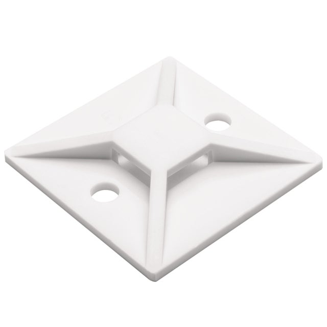 10 bases adhesvias de bridas 19X19MM