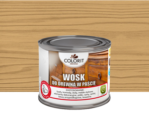 Wosk do drewna w paście naturalny 0.5 l Colorit - Leroy Merlin