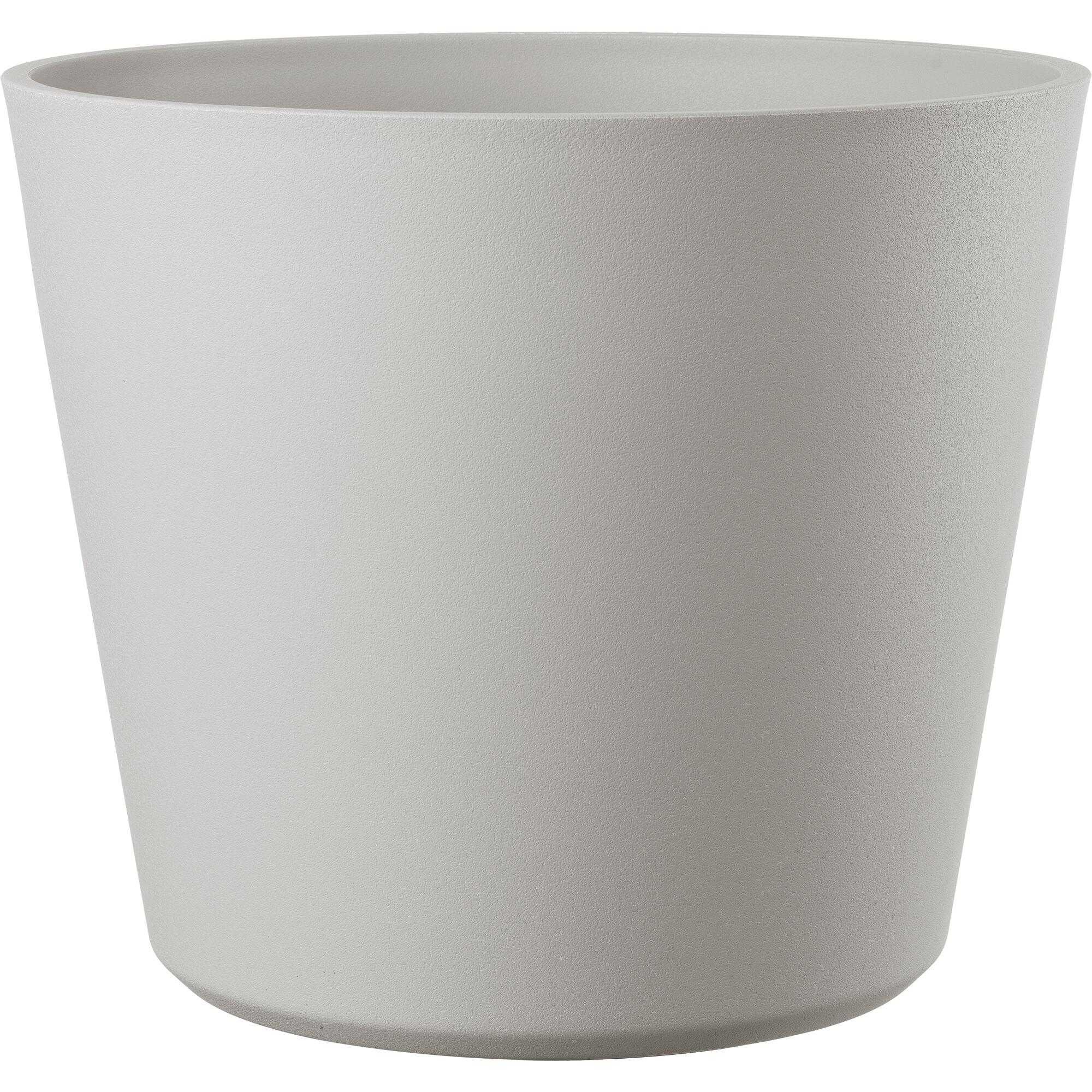 Maceta vaso origin 48 cm gris claro
