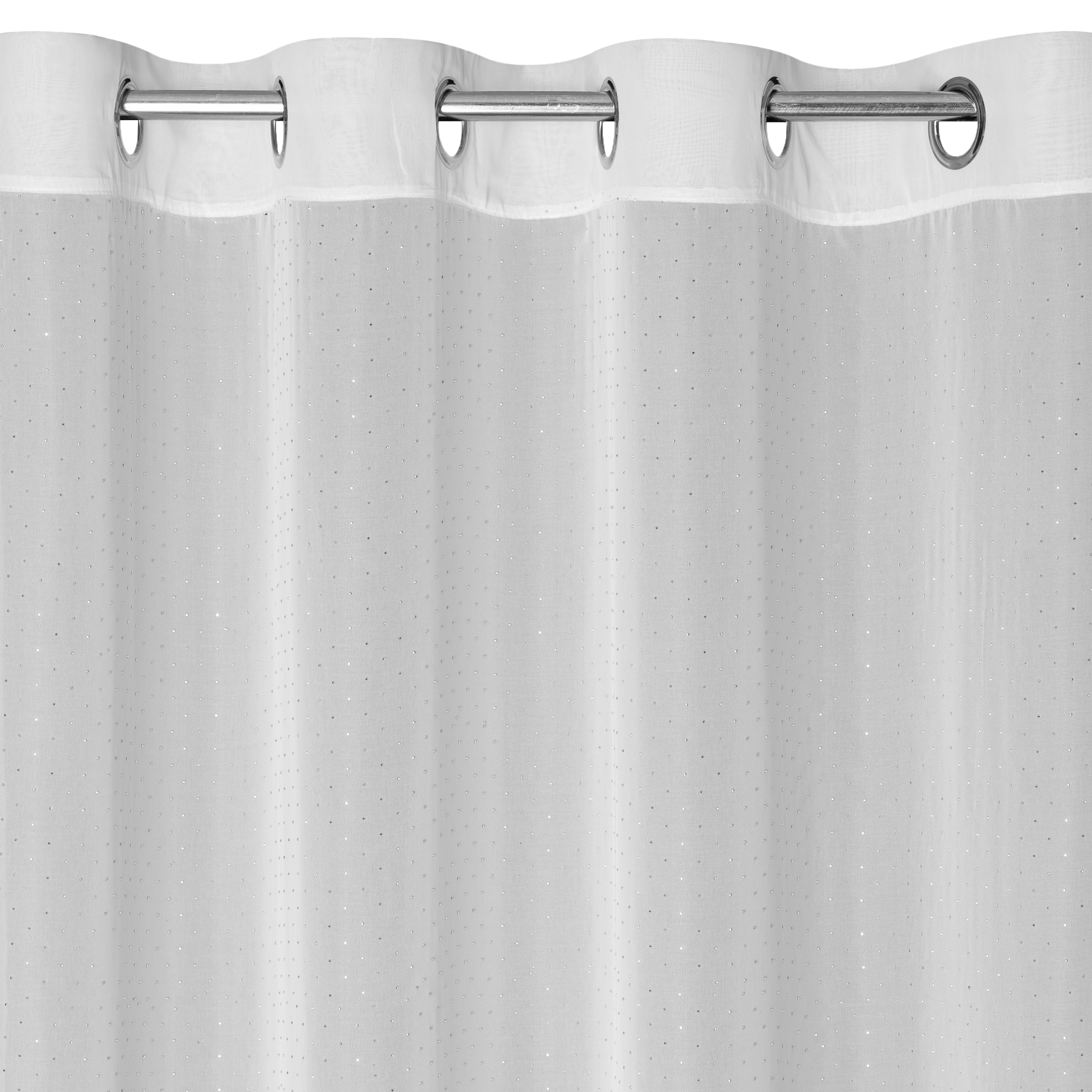 Firana na przelotkach Ariadna 140 x 250 cm biała - 3