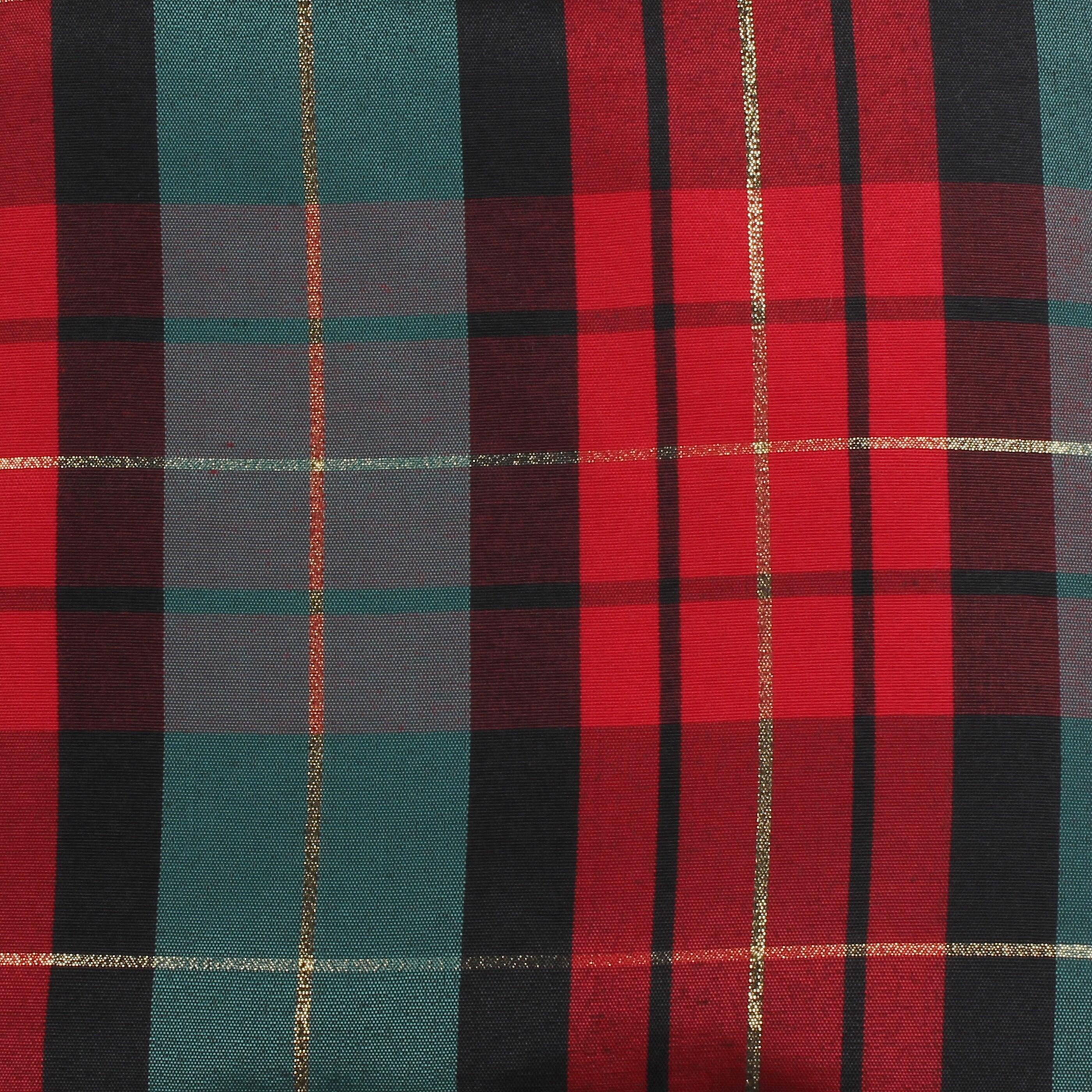 Obrus na stół Tartan czerwono-zielony 140 x 180 cm - 3