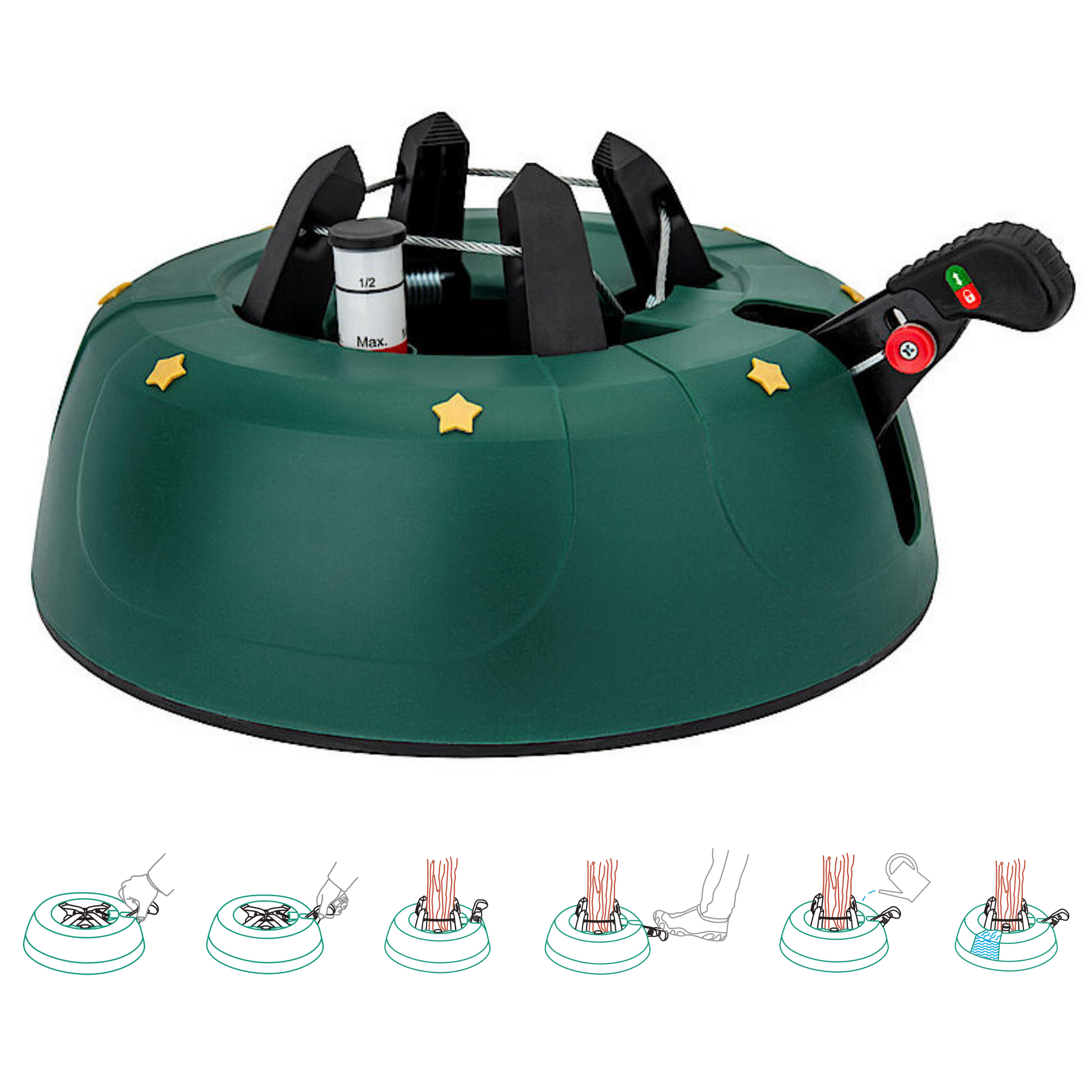 Stojak choinkowy Start 3 samozaciskowy Kamai ( na choinkę do 3m) - 66