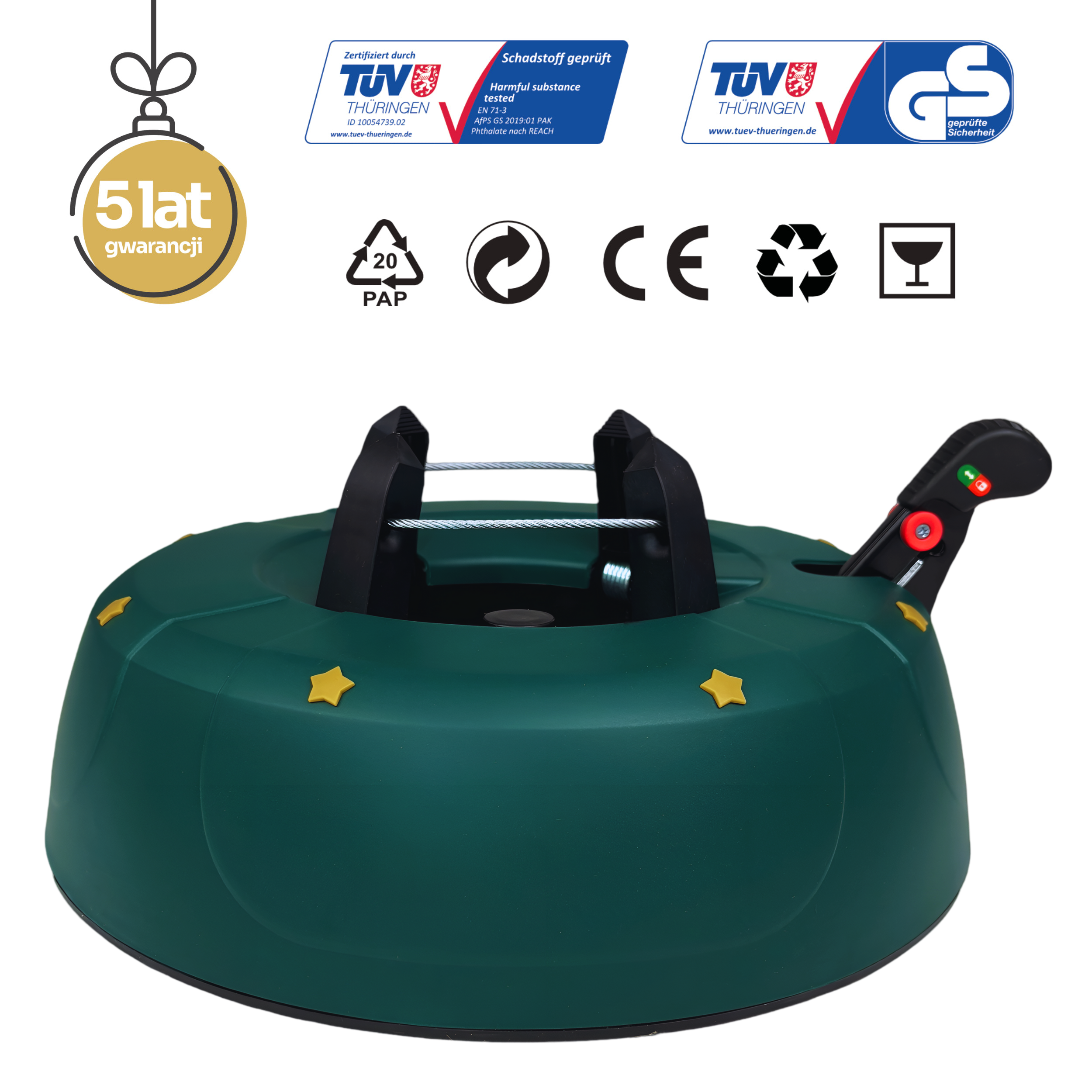 Stojak choinkowy Start 3 samozaciskowy Kamai ( na choinkę do 3m) - 61