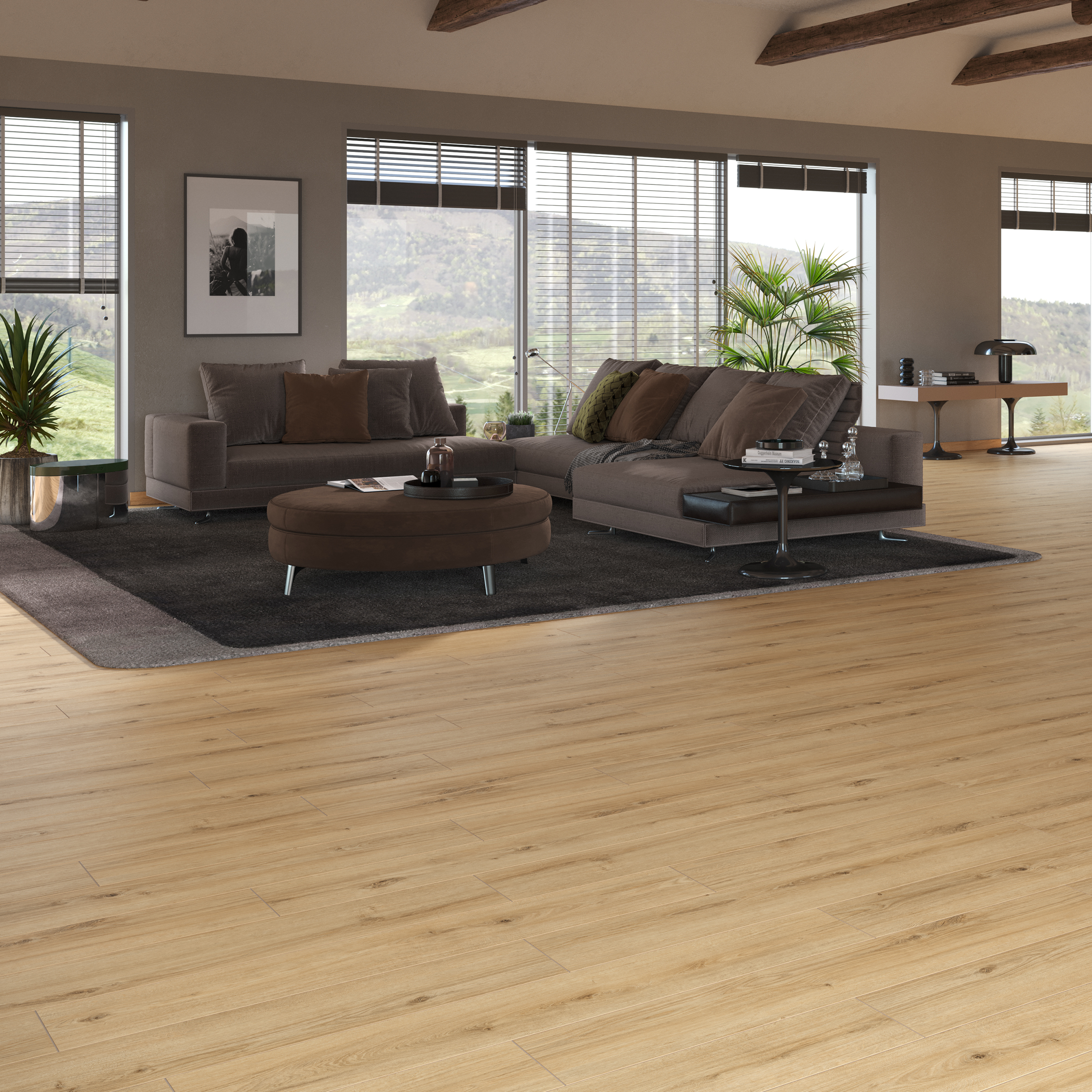 Panele podłogowe laminowane wodoodporne AC5 8 mm Artens Dąb Ravelli - 3