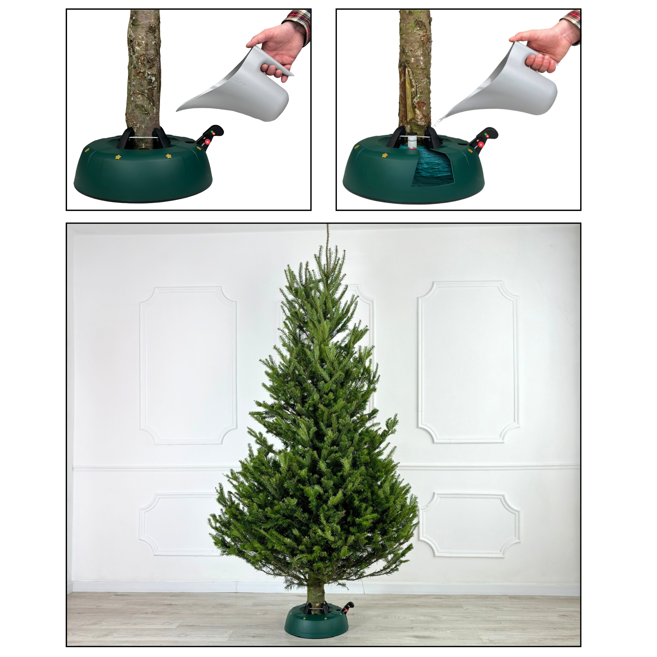 Stojak choinkowy Start 3 samozaciskowy Kamai ( na choinkę do 3m) - 6