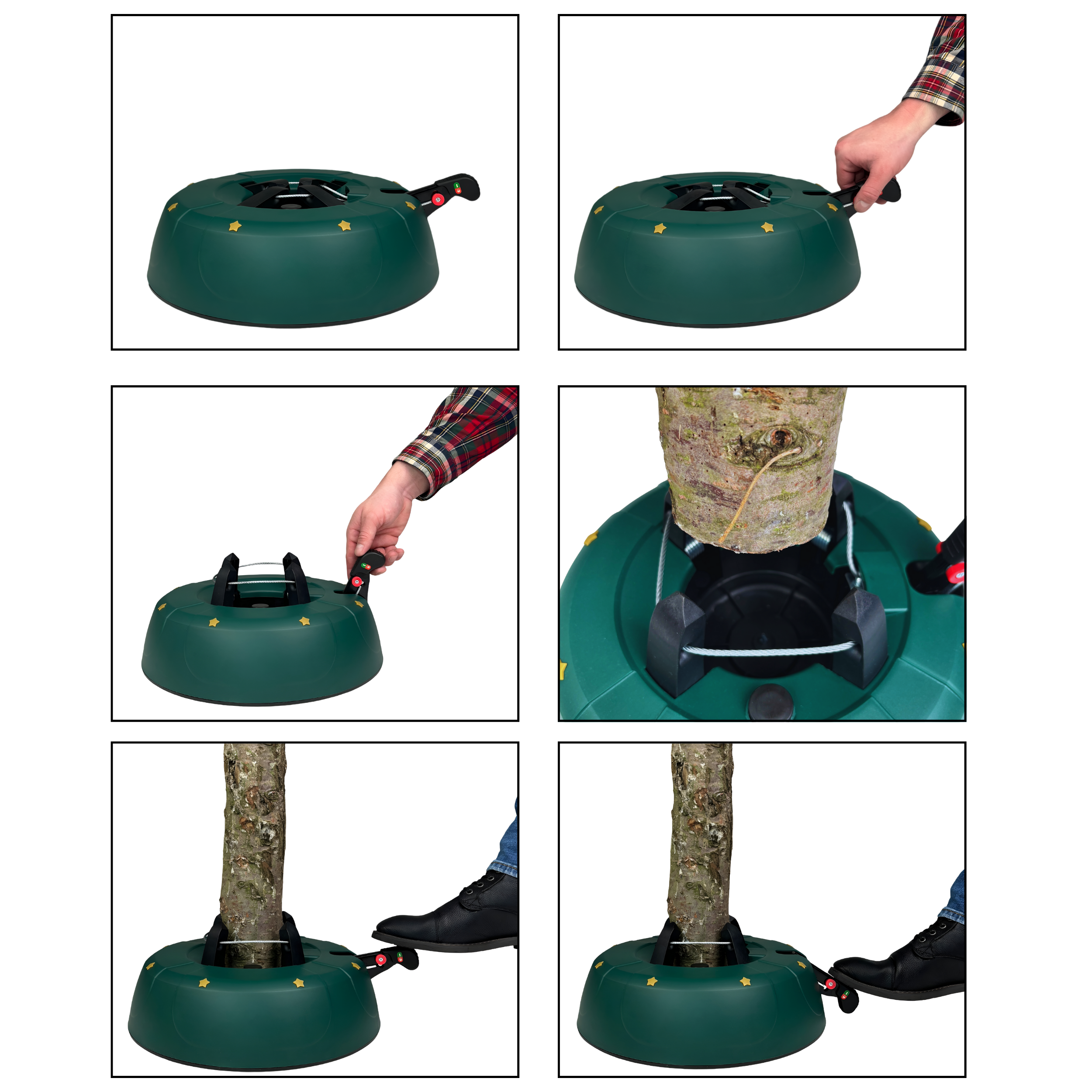 Stojak choinkowy Start 3 samozaciskowy Kamai ( na choinkę do 3m) - 5