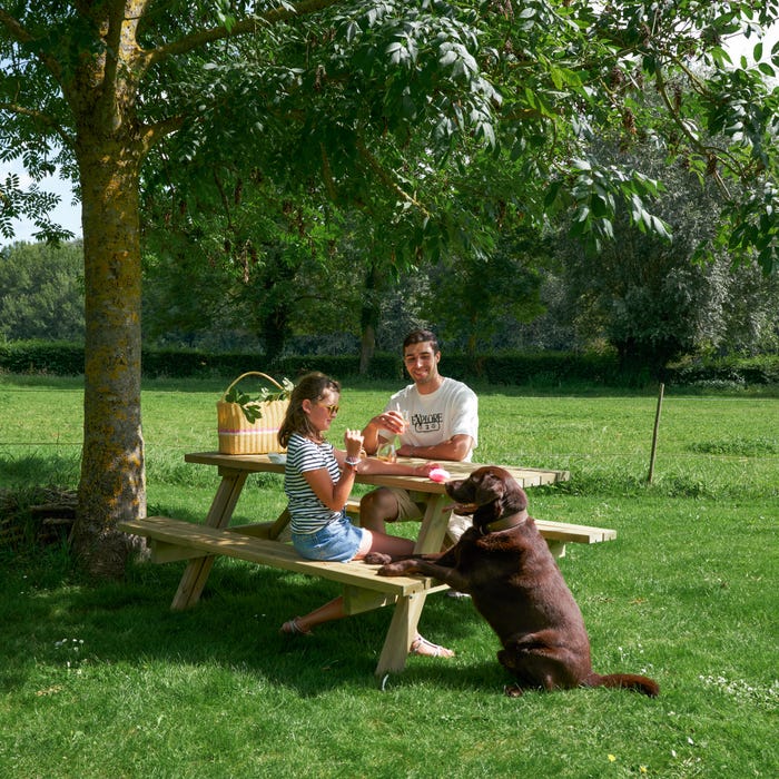 ambiance table de picnic naterial