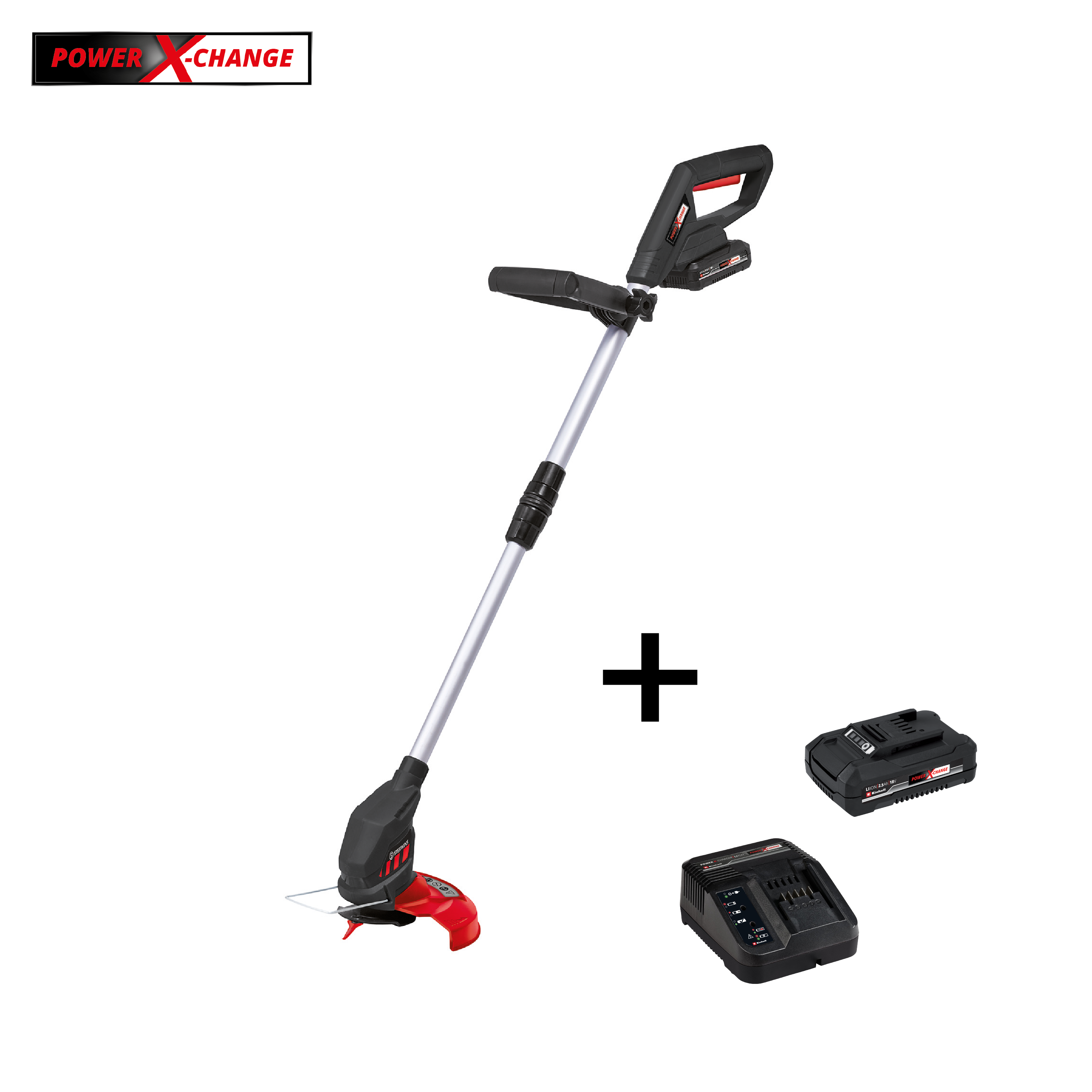 Podkaszarka akumulatorowa 18V 24 cm 2.5Ah Power X-Change Sterwins