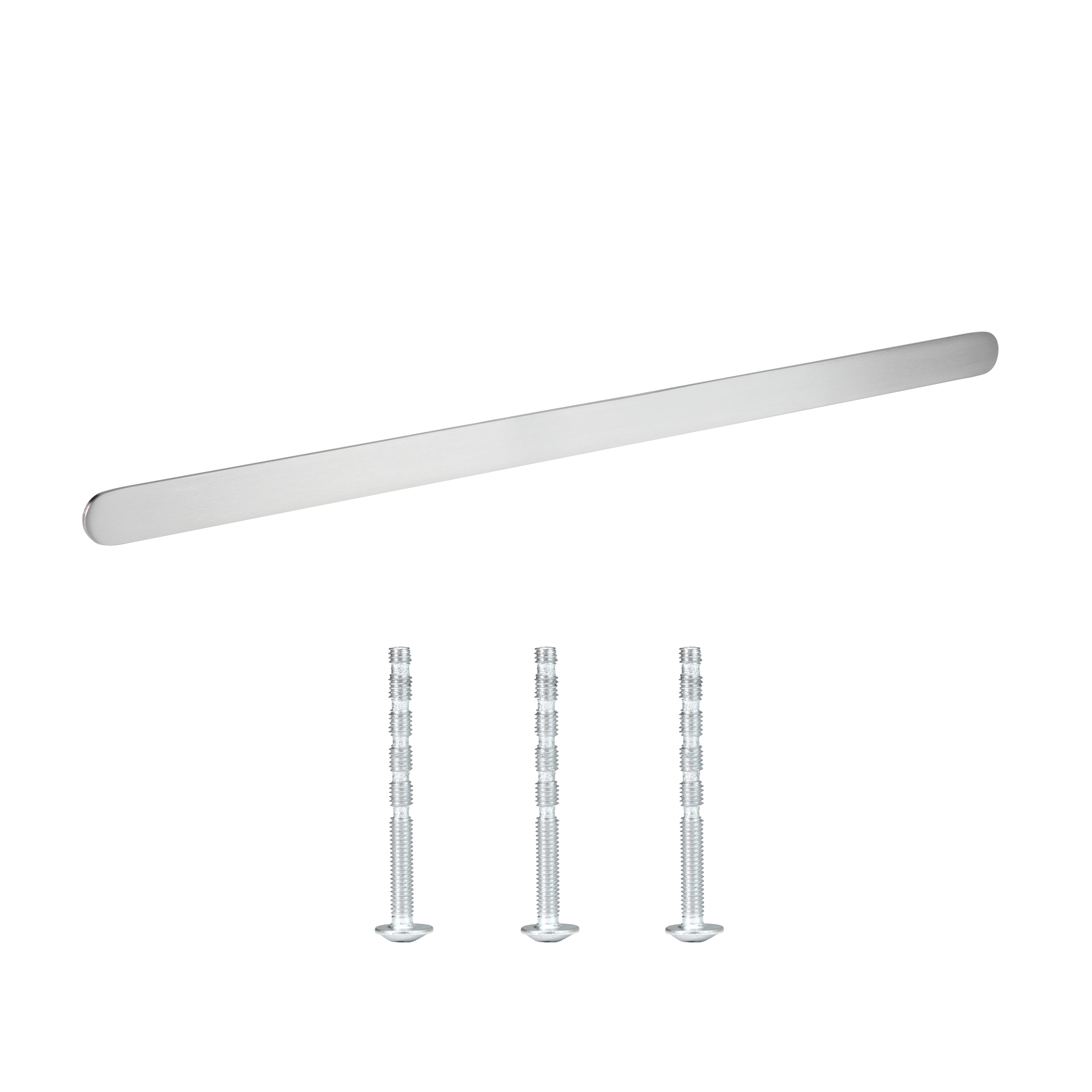 Uchwyt meblowy Java 400 mm nikiel szczotkowany błyszczący Inspire - 15